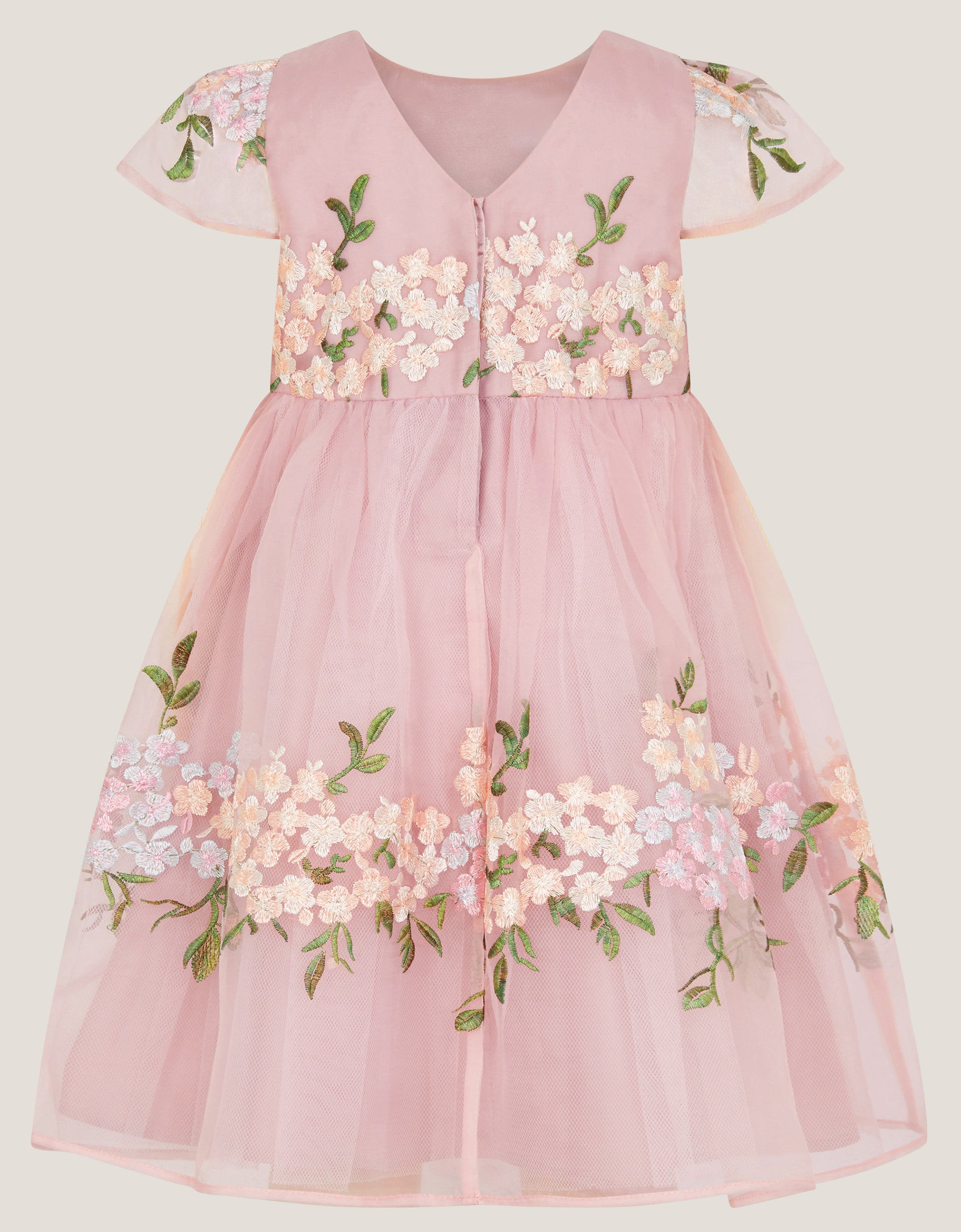 HALJINA - BABY HYDRANGEA EMB DRESS