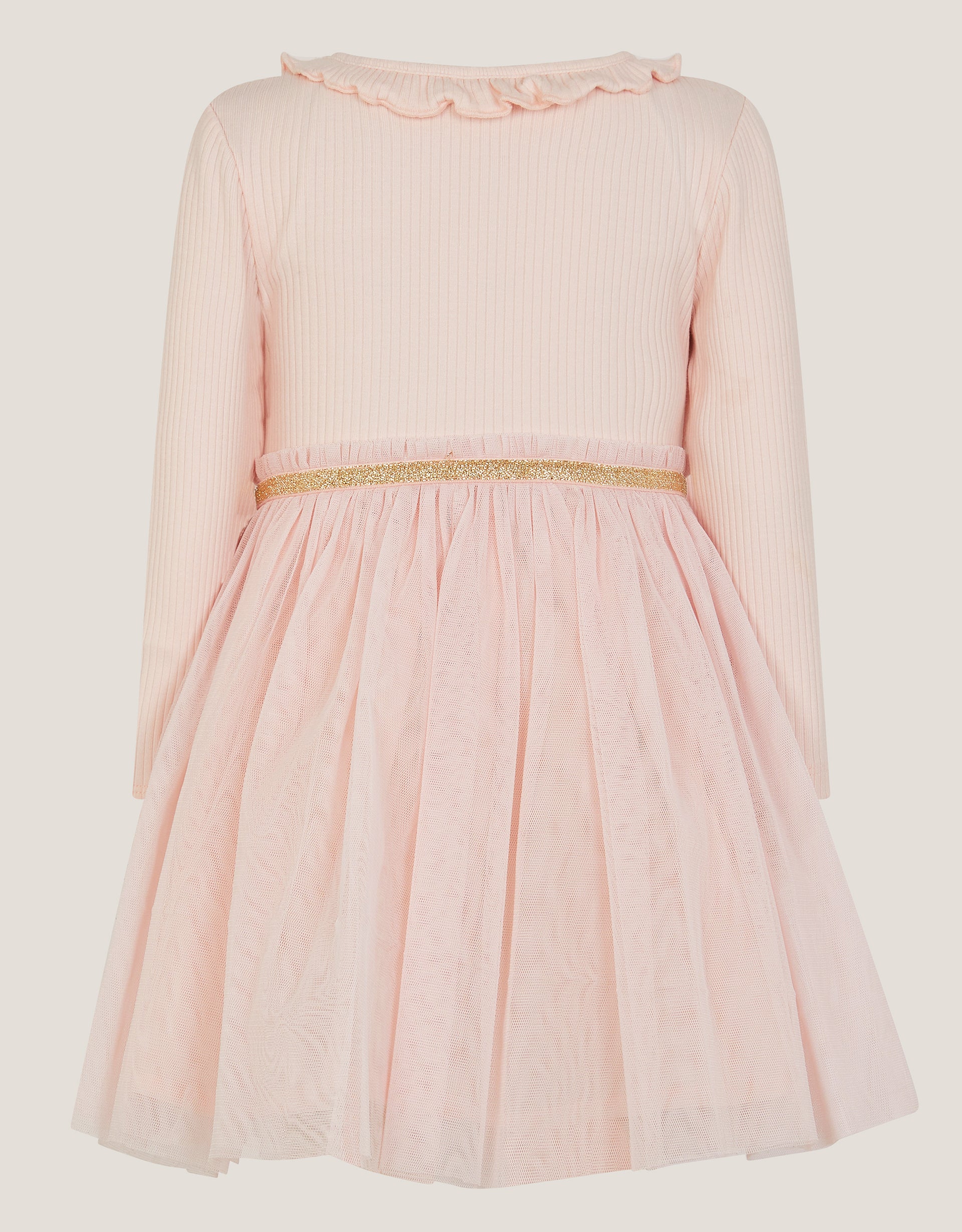 HALJINA - BABY RIB WRAP DISCO DRESS