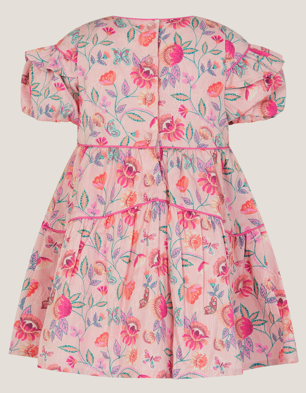 HALJINA - BBY FLORAL JACQUARD DRESS