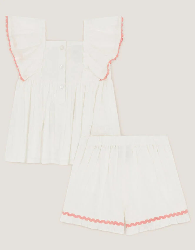 SET - BBY MERMAID BLOUSE/SHORT