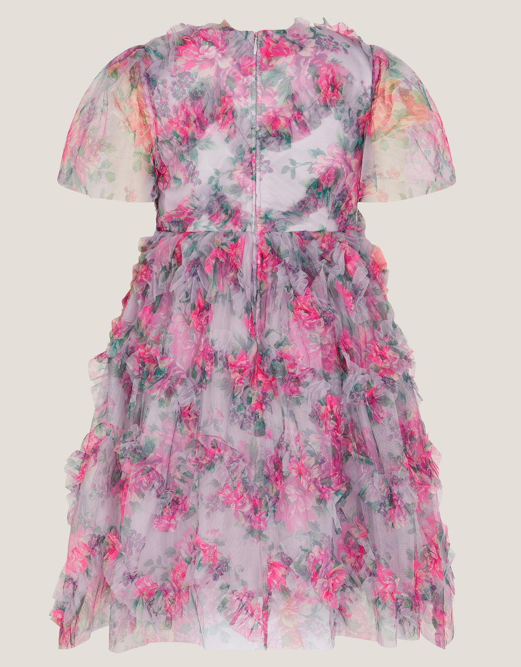 HALJINA - PEONY ROMA RUFFLE DRESS