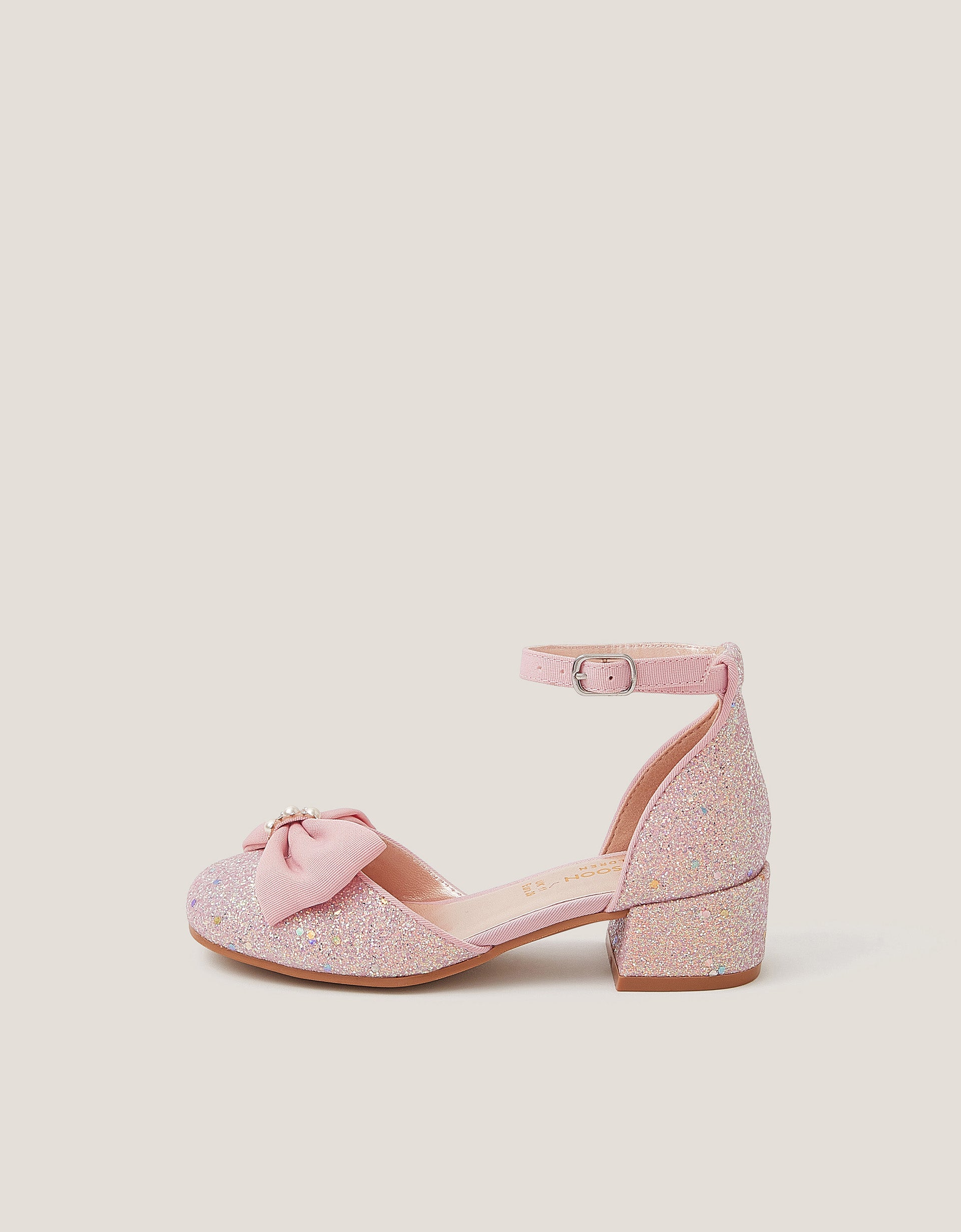CIPELE - GLITTER CHUNKY HEEL