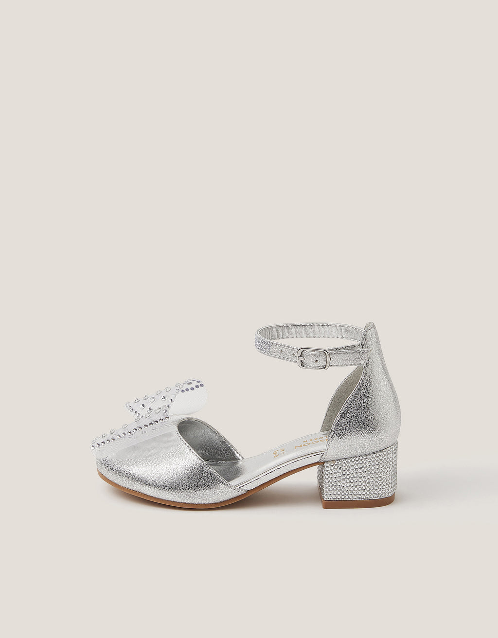 CIPELE - DIAMANTE BOW HEEL