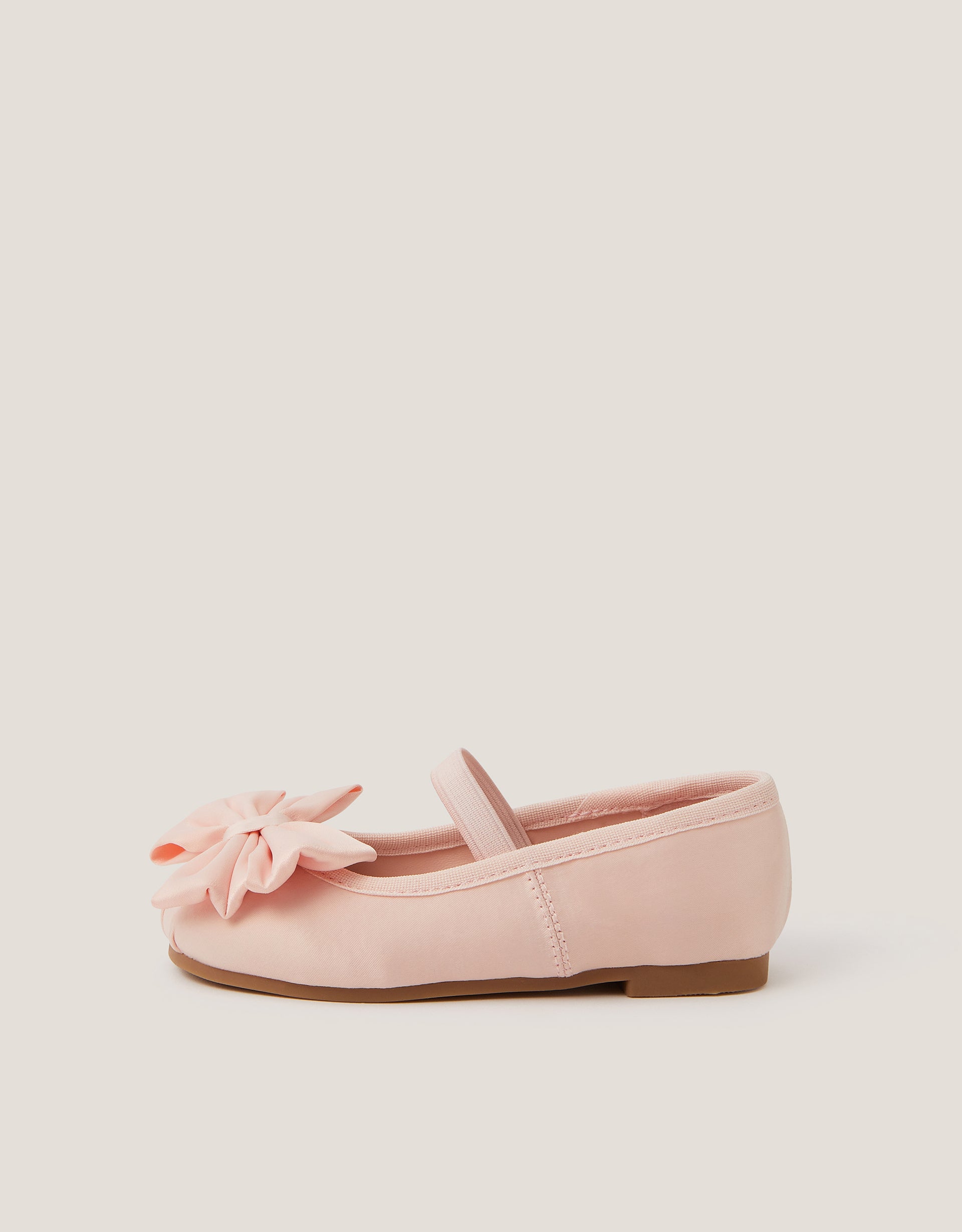 CIPELE - BABY PINK BOW SATIN WALKR
