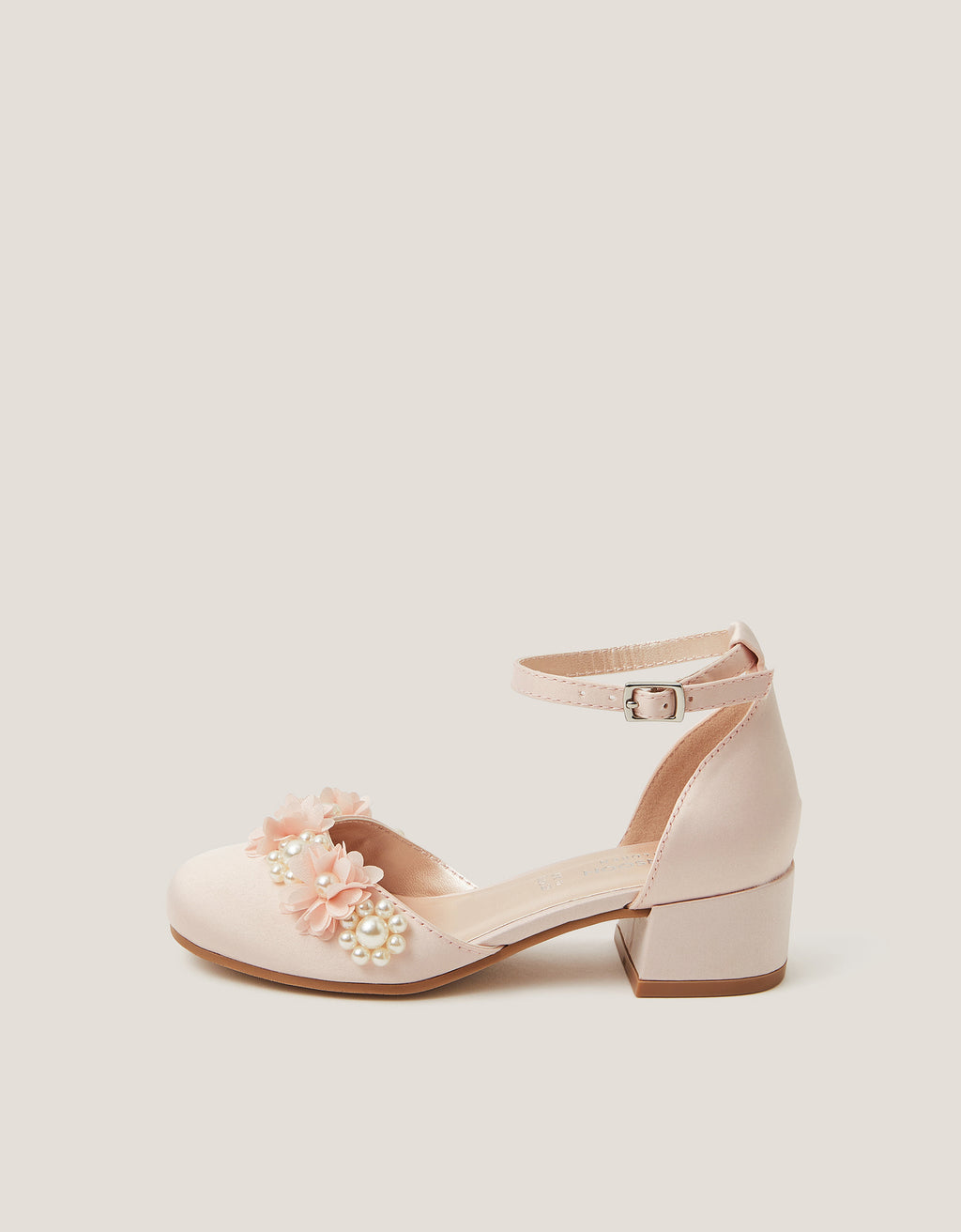 CIPELE - PEARLY POM FLOWER HEEL