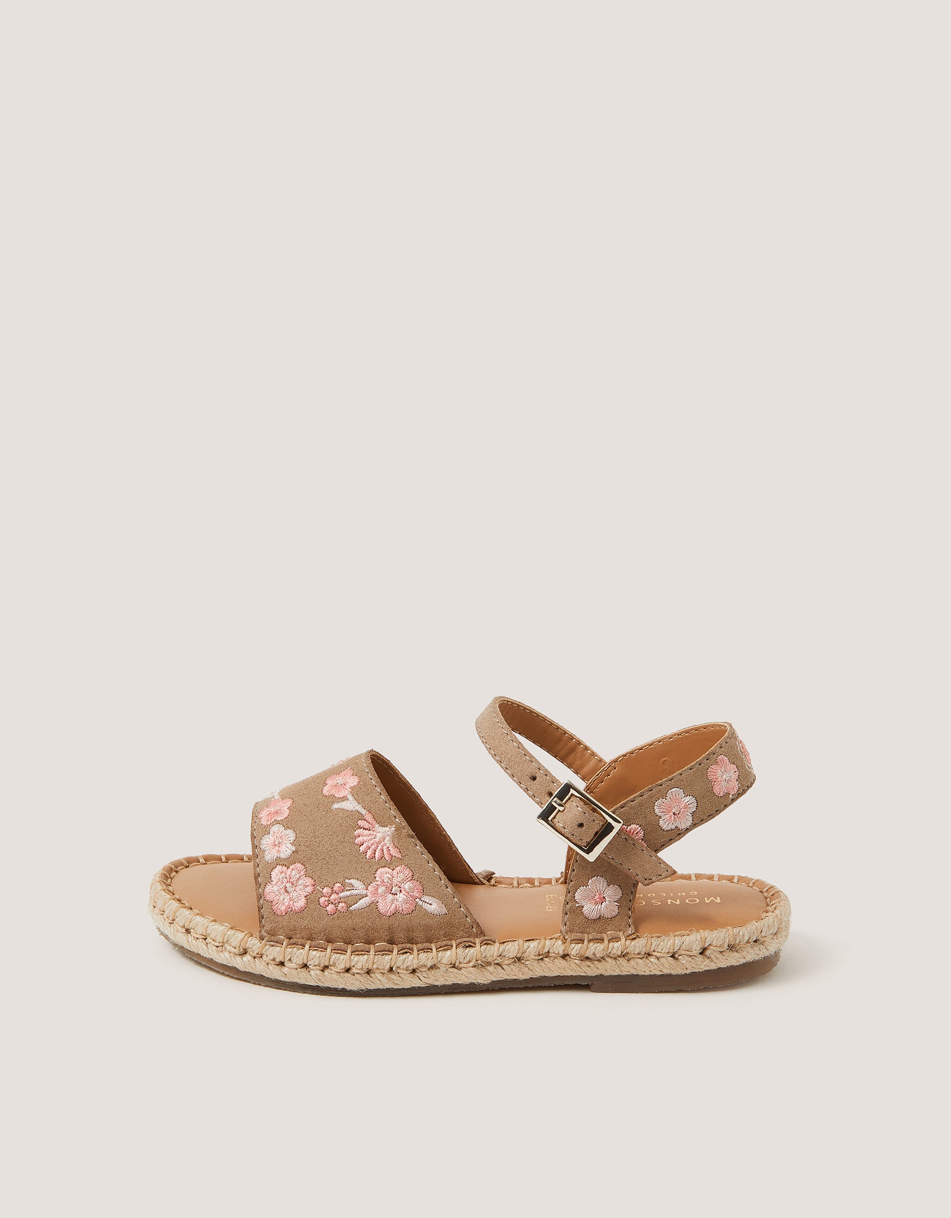 SANDALE - NATURAL EMB ESP SANDAL