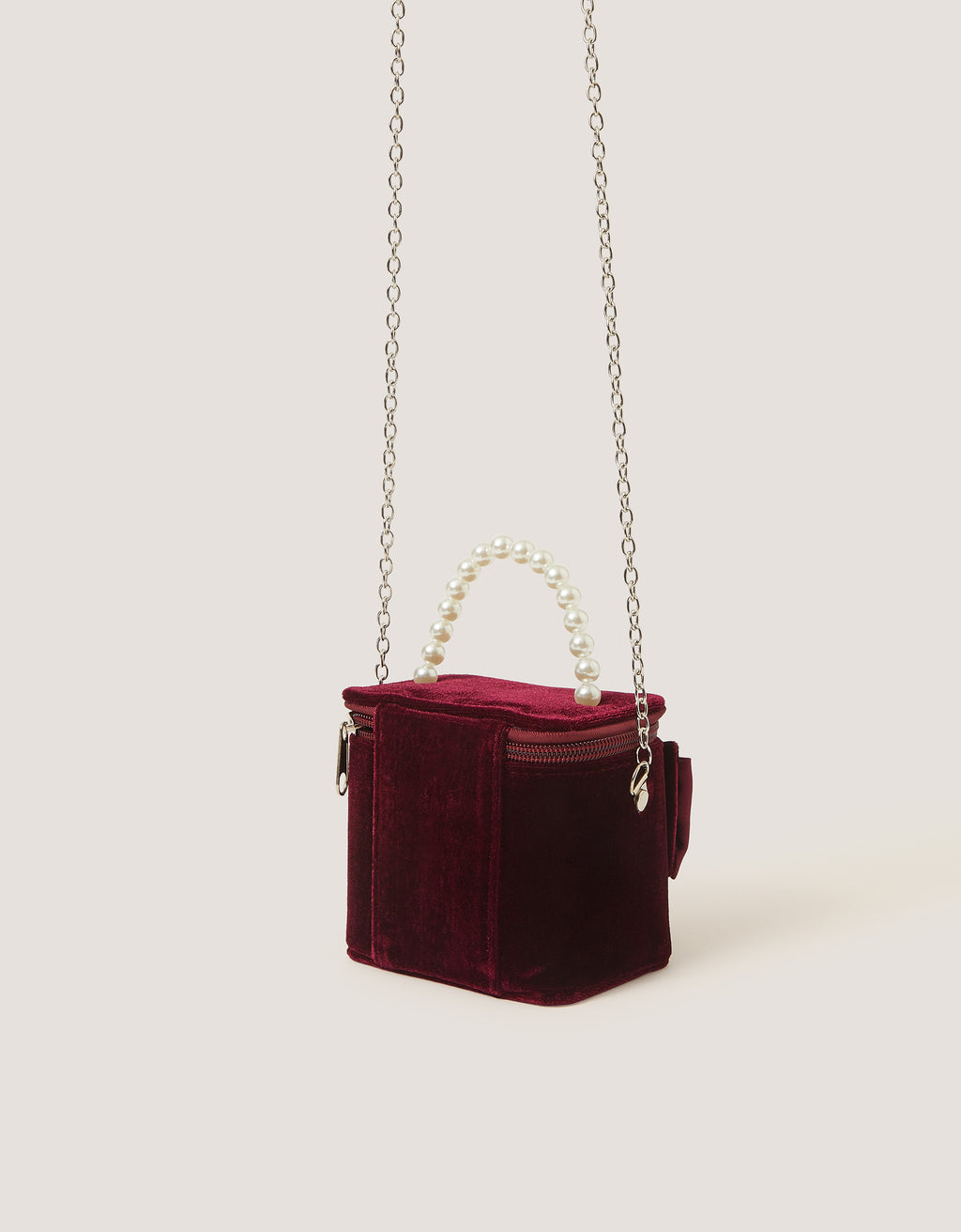 TORBA - VELVET BOW CASE BAG