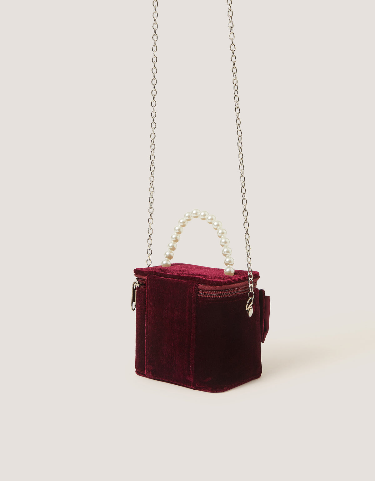 TORBA - VELVET BOW CASE BAG