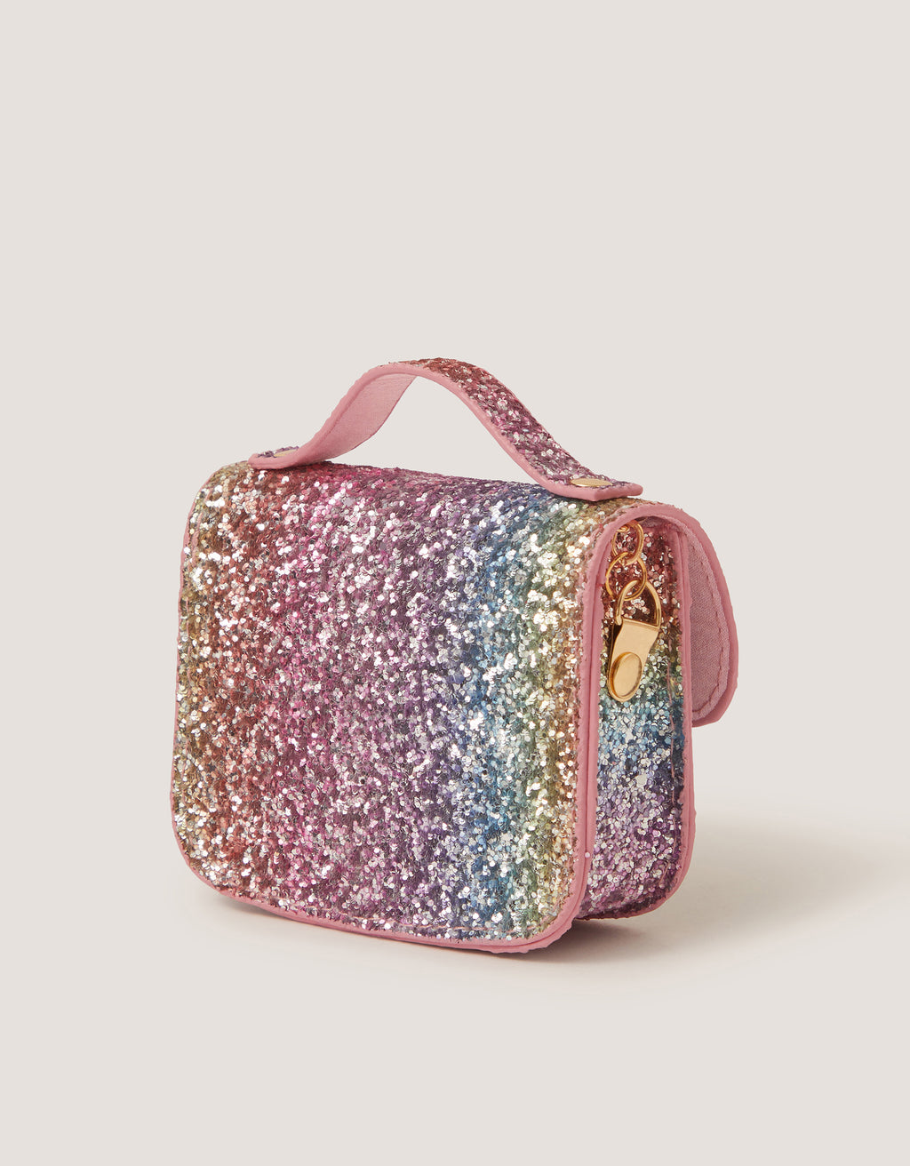 TORBA - RAINBOW GLITTER MINI BAG
