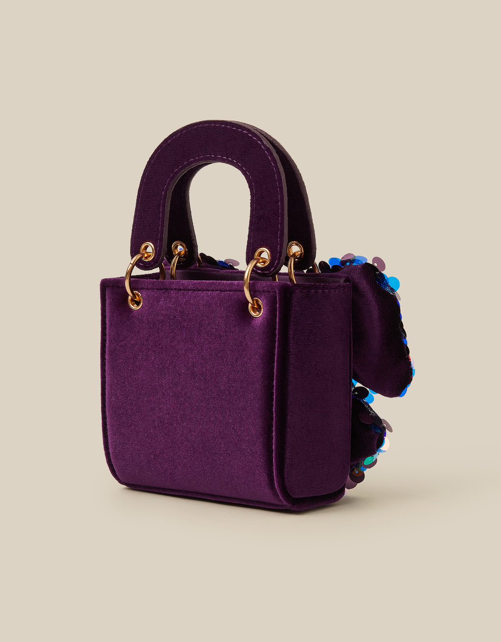 TORBA - SHERBERT SEQUIN BOW TOTE