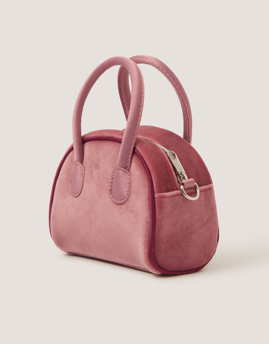 TORBA - LUCY BOW CHARM VELVET BAG