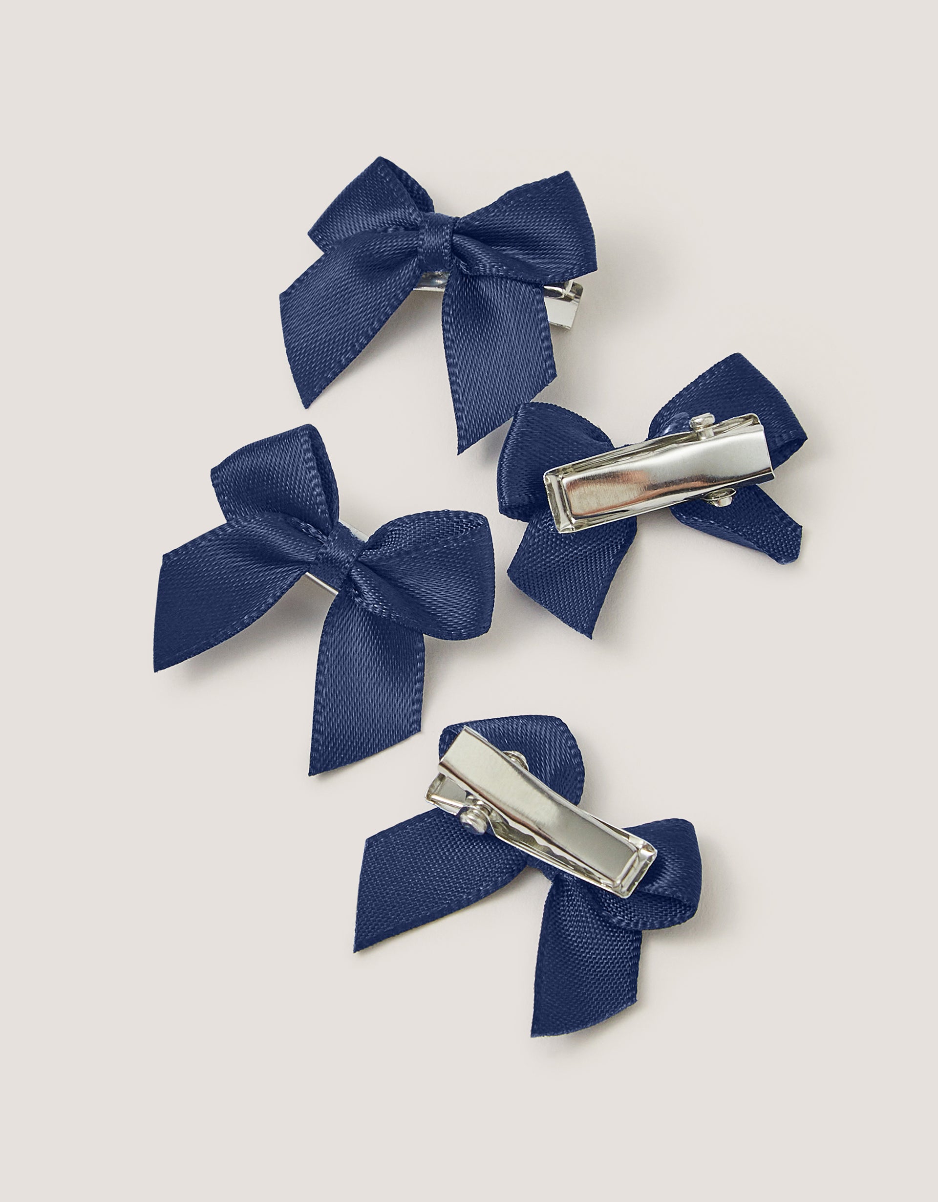 SET ŠNALA ZA KOSU - 4PK SCHOOL MINI BOW CLIPS