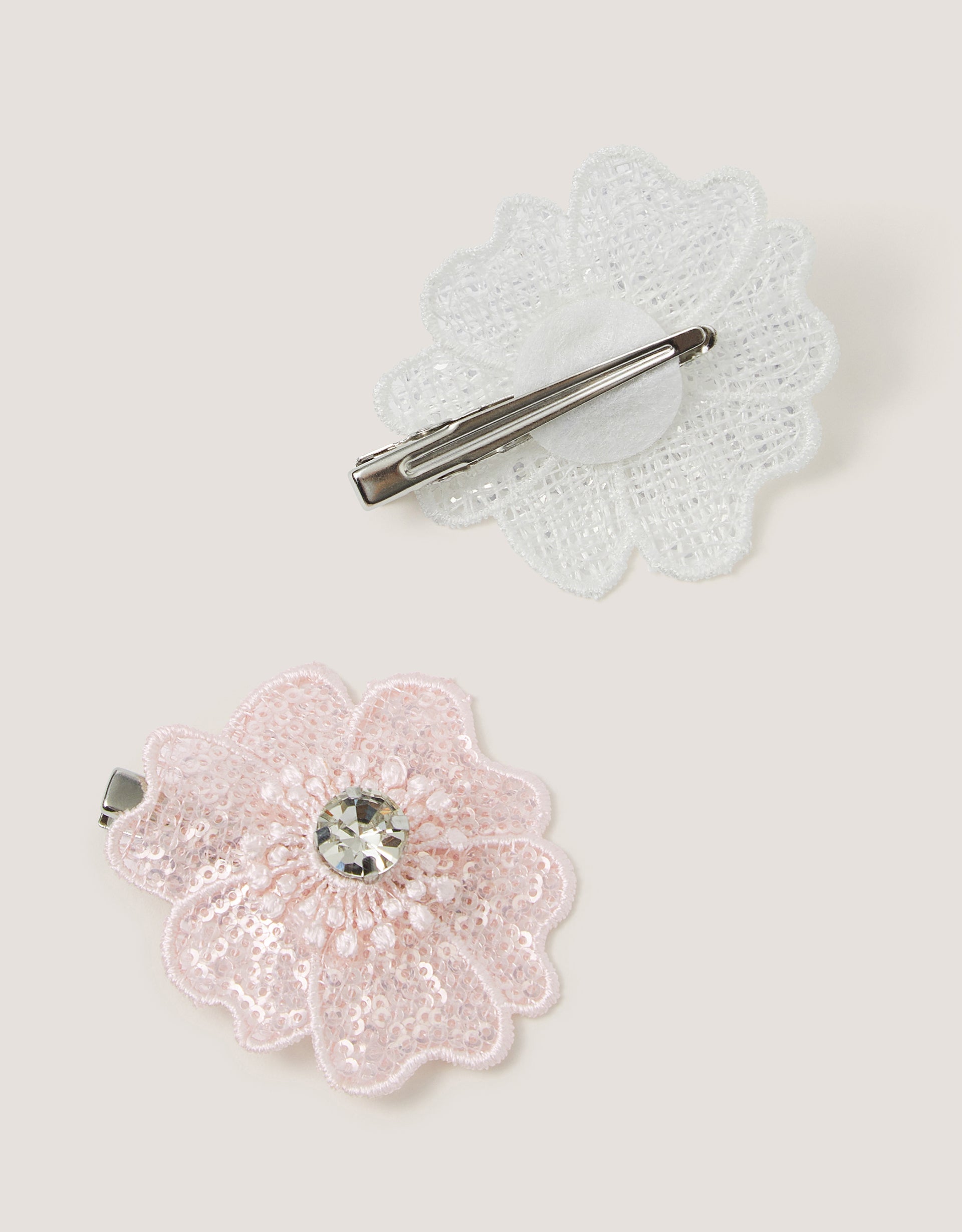 SET ŠNALA ZA KOSU - 2PK SEQUIN FLOWER CLIPS