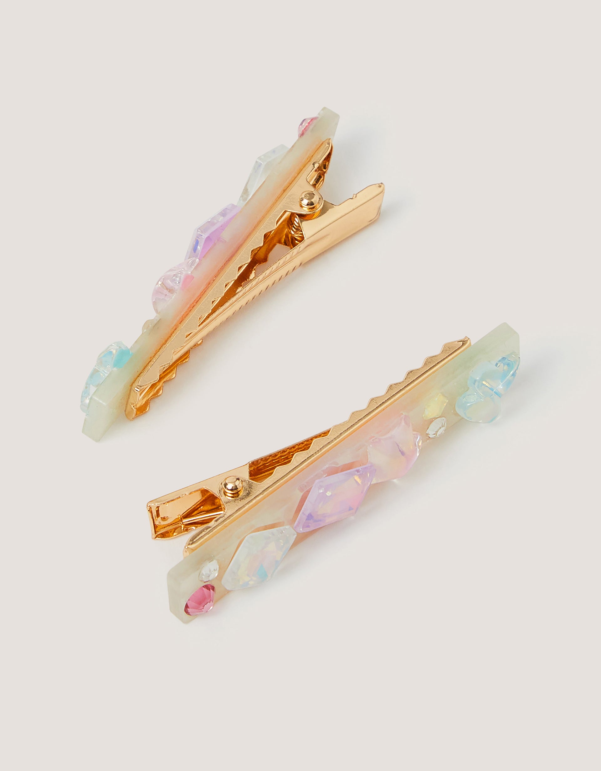 SET ŠNALA ZA KOSU - 2PK RAINBOW COSMIC CLIPS