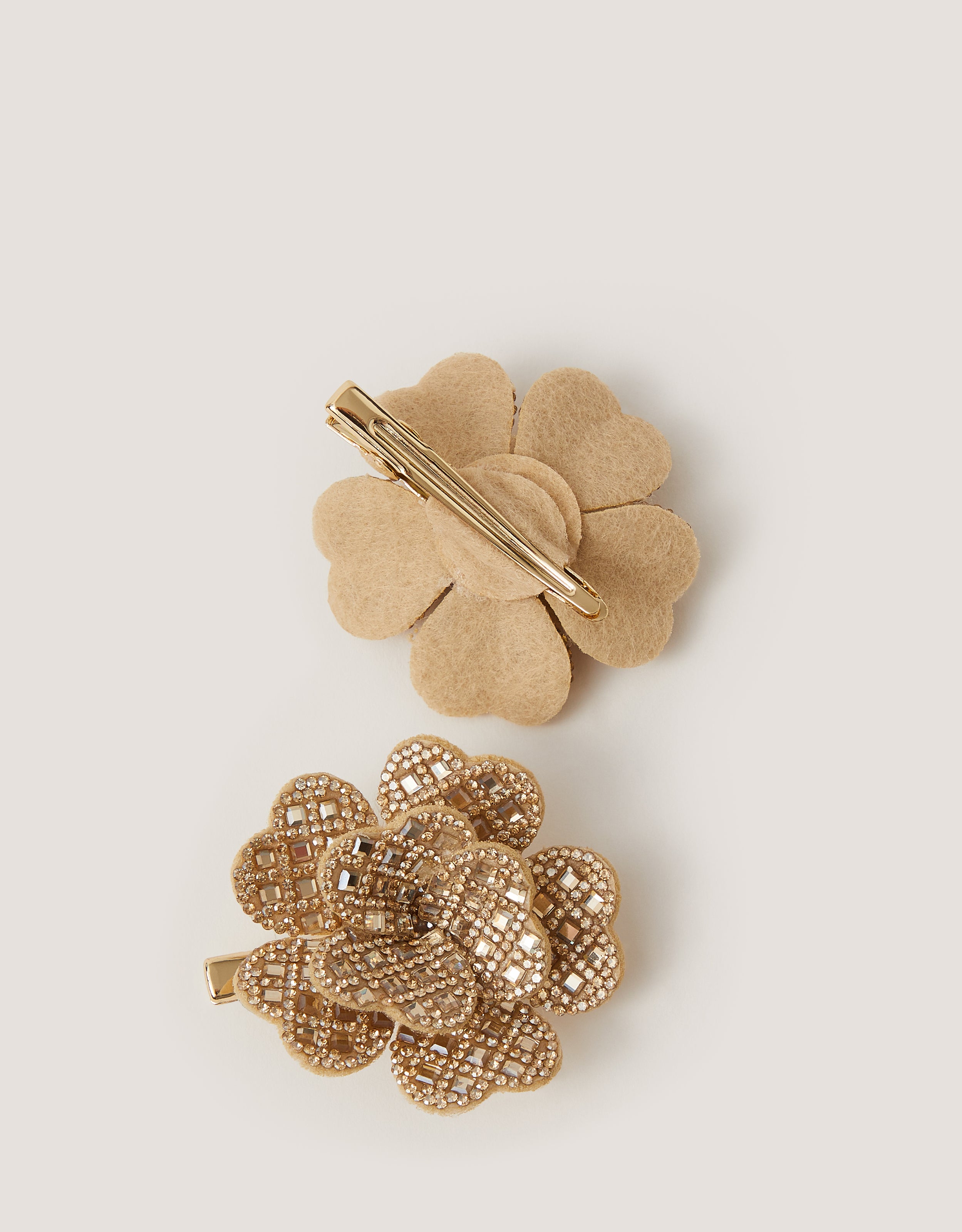 SET ŠNALA ZA KOSU - 2PK DAZZLE FLOWER CLIPS
