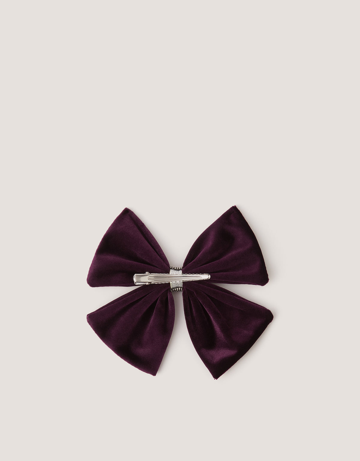 ŠNALA ZA KOSU - LAYER VELVET BOW CLIP