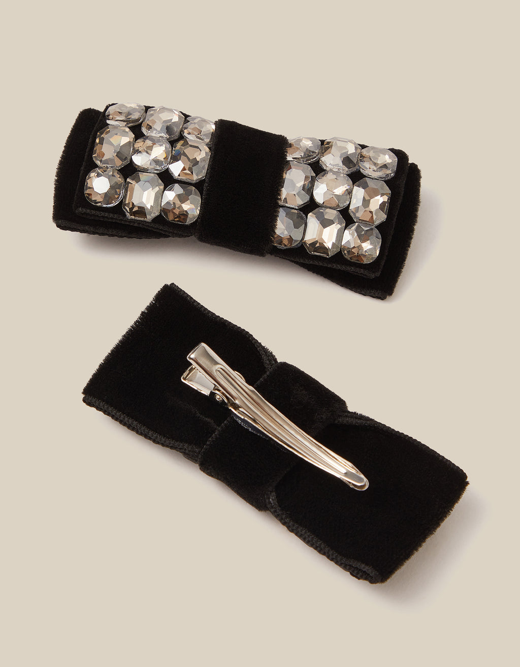 SET SNALA ZA KOSU - 2PK JEWEL BOW CLIPS