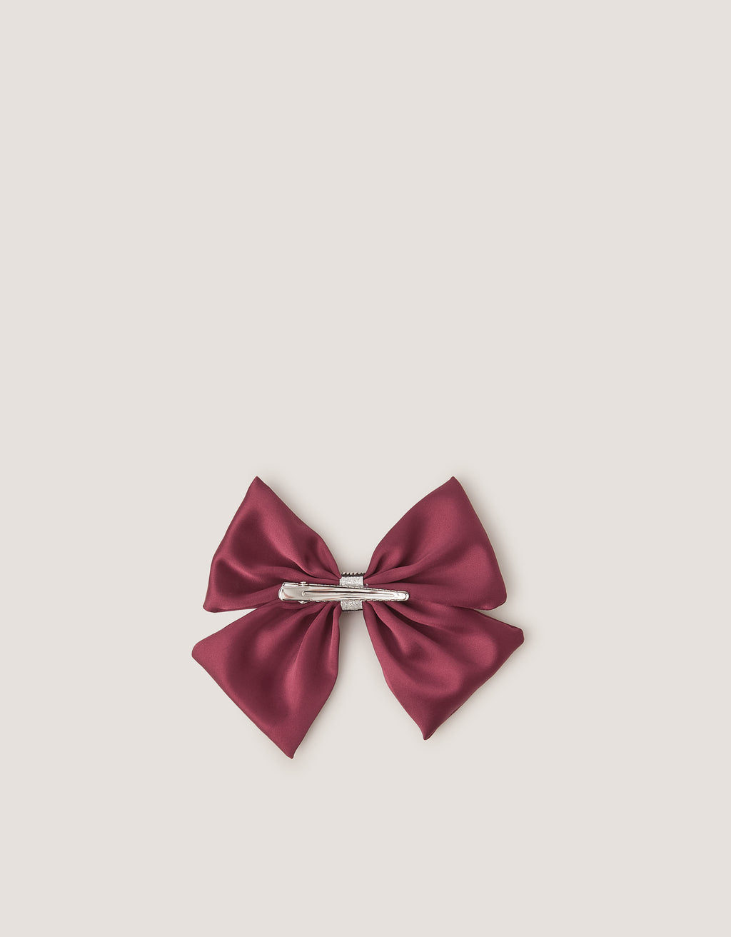 ŠNALA ZA KOSU - LAYER SATIN BOW CLIP