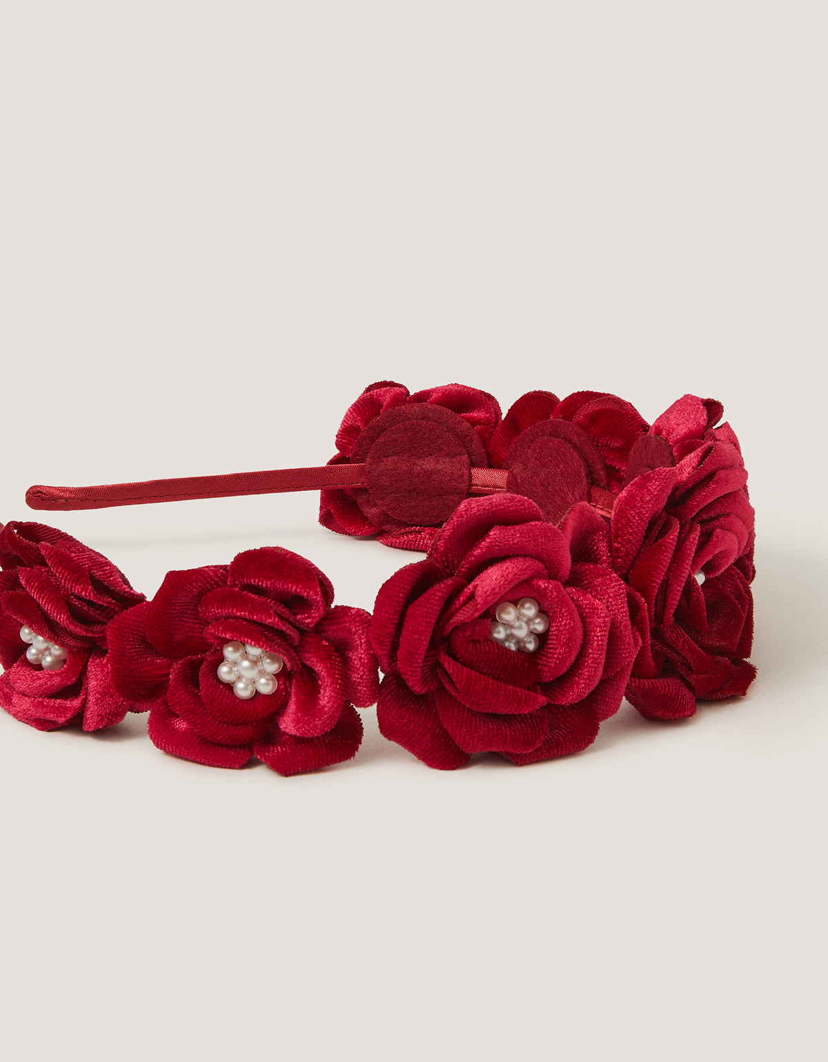 RAJF ZA KOSU - VELVET PEARL ROSE ABAND