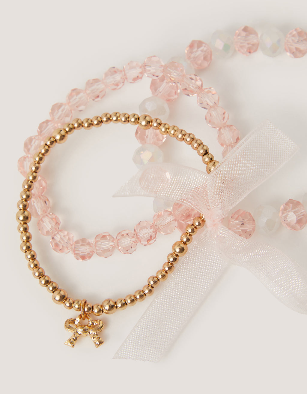 SET NARUKVICA - 3PK ORGANZA BOW BRACELETS