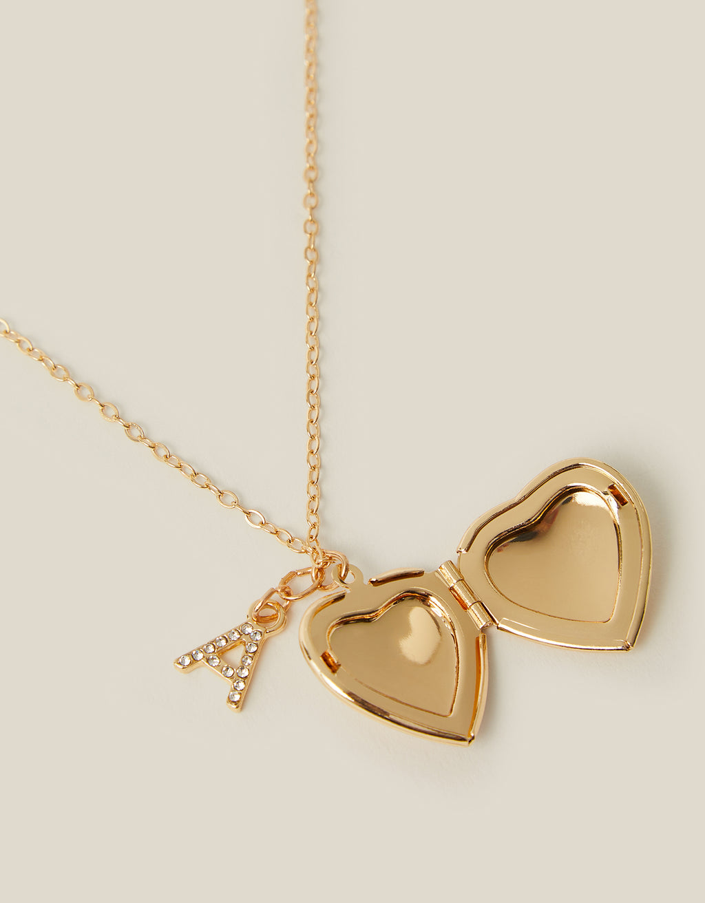 OGRLICA - INITIAL SPARKLE LOCKET