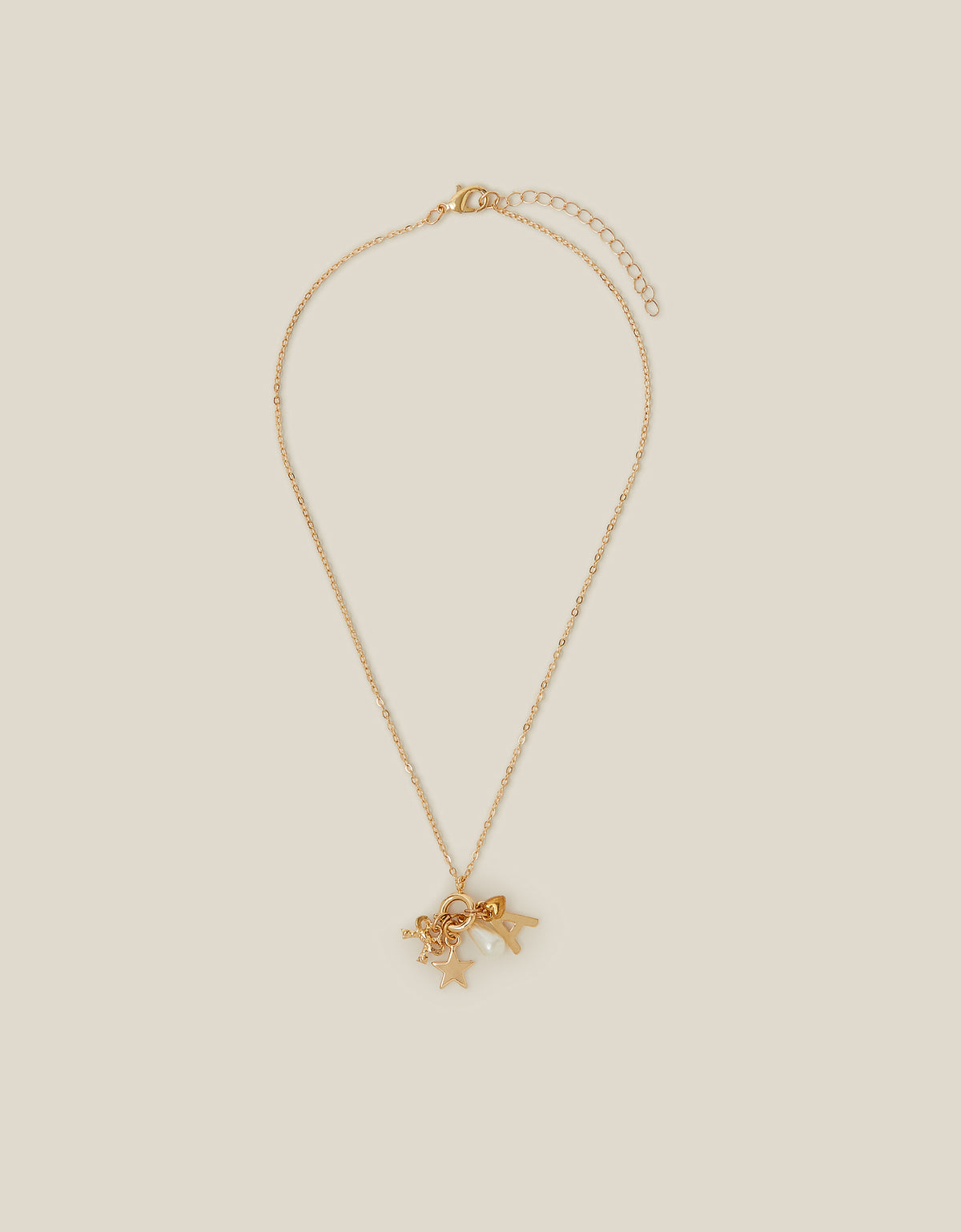 SET AKSESOARA - INITIAL CHARM NLACE SET