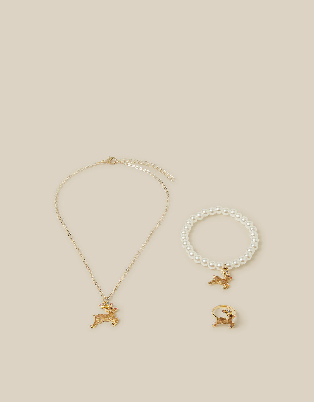 SET AKSESOARA - REINDEER JEWELLERY BOXSET