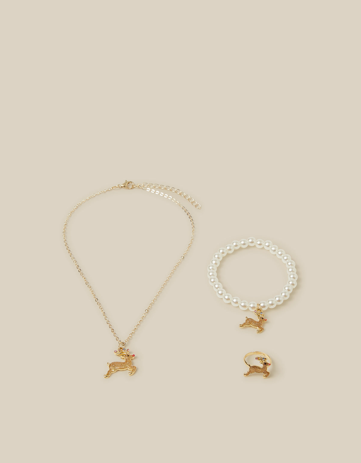 SET AKSESOARA - REINDEER JEWELLERY BOXSET