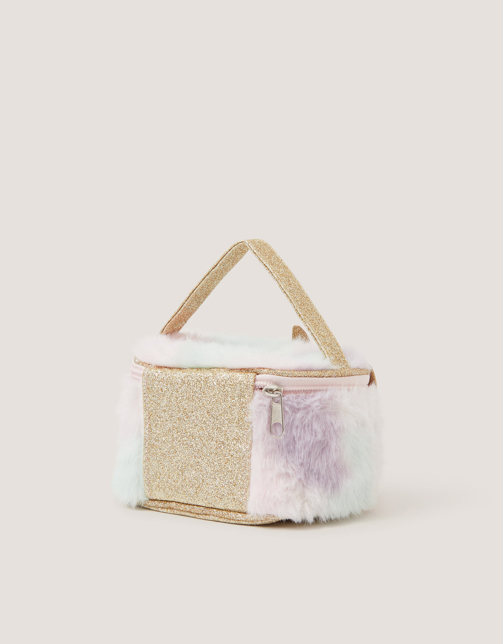 TORBA - FLUFFY UNICORN MAKEUP BAG