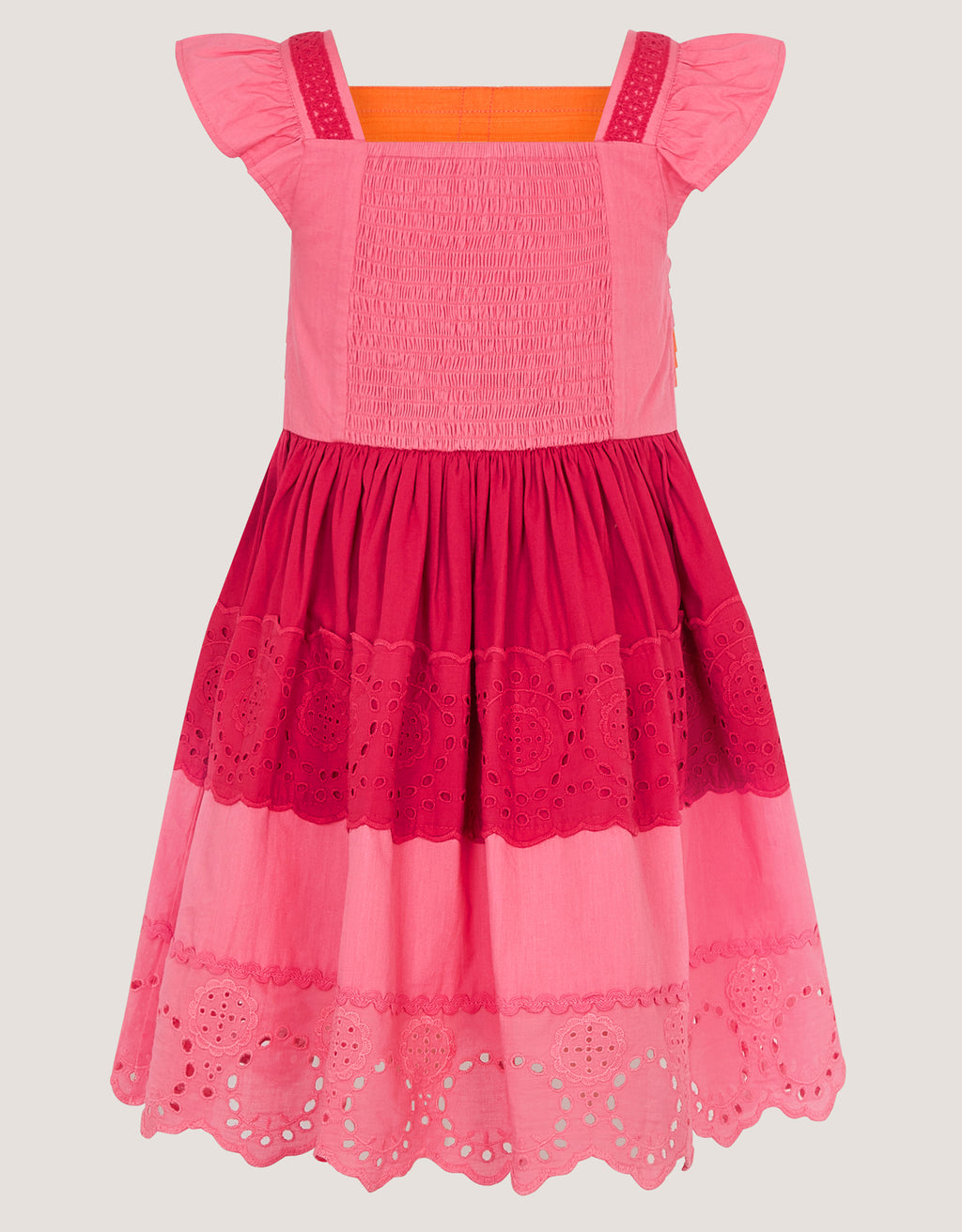 HALJINA - COLOUR BLOCK POPLIN BROID