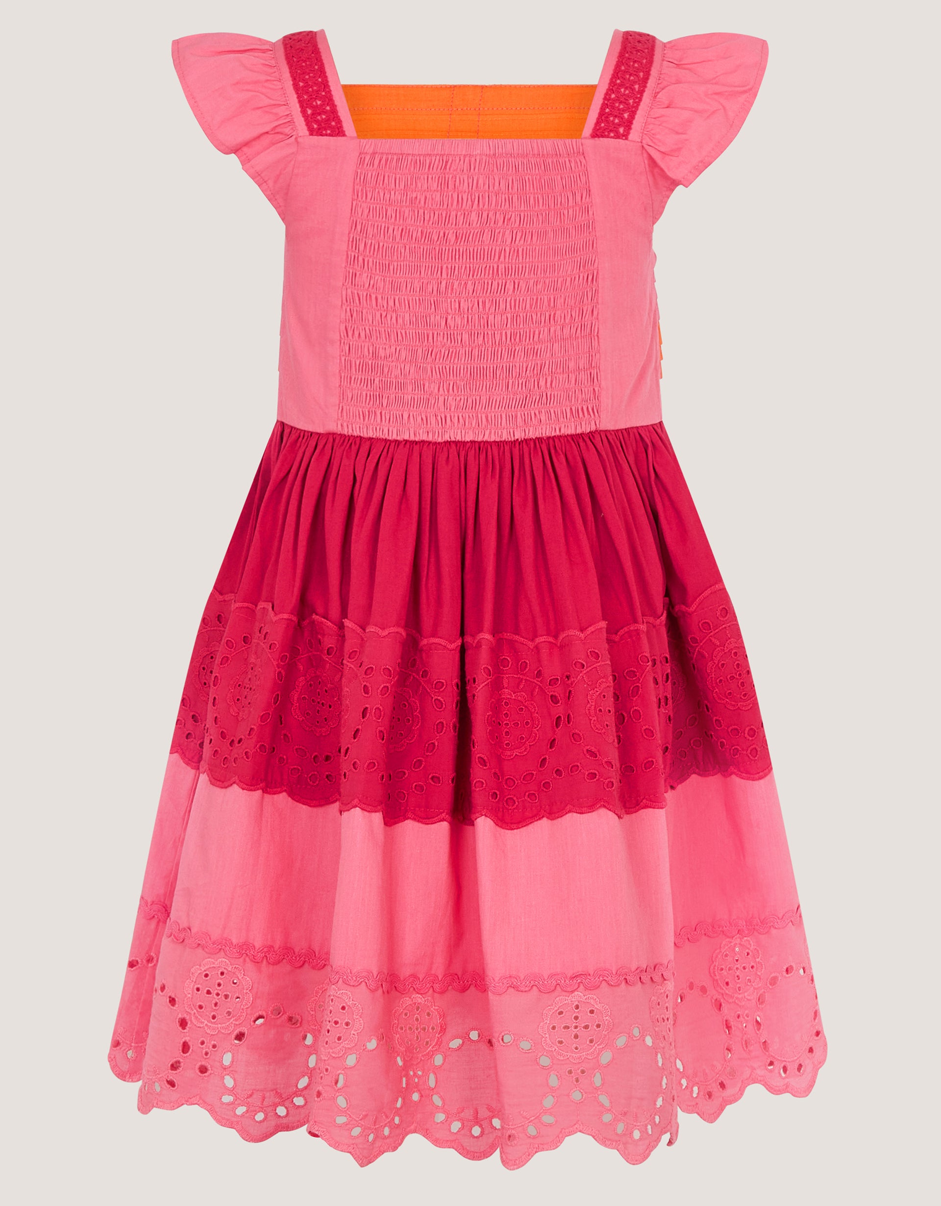 HALJINA - COLOUR BLOCK POPLIN BROID