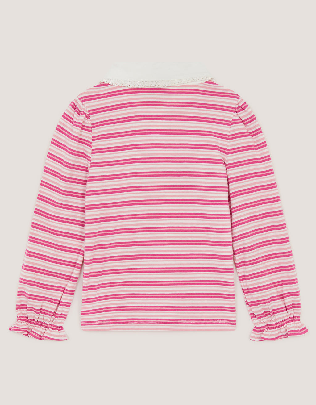 MAJICA - MON CHERI PINK STRIPE EMB