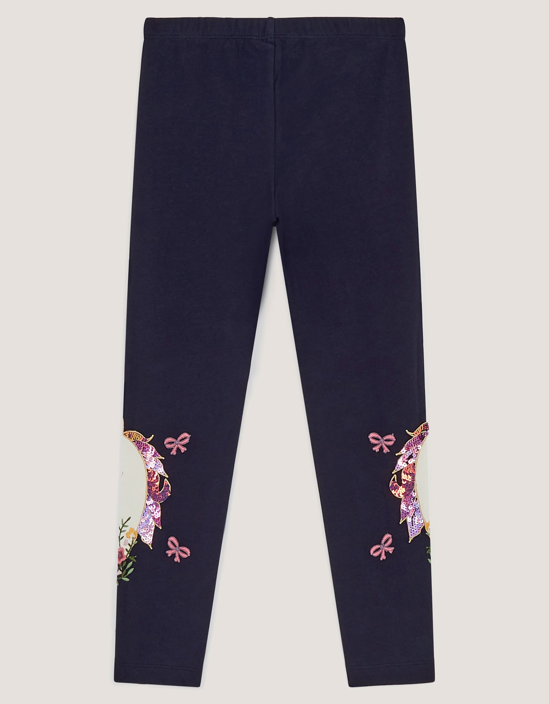 HELANKE - NAVY EMB UNICORN LEGGING