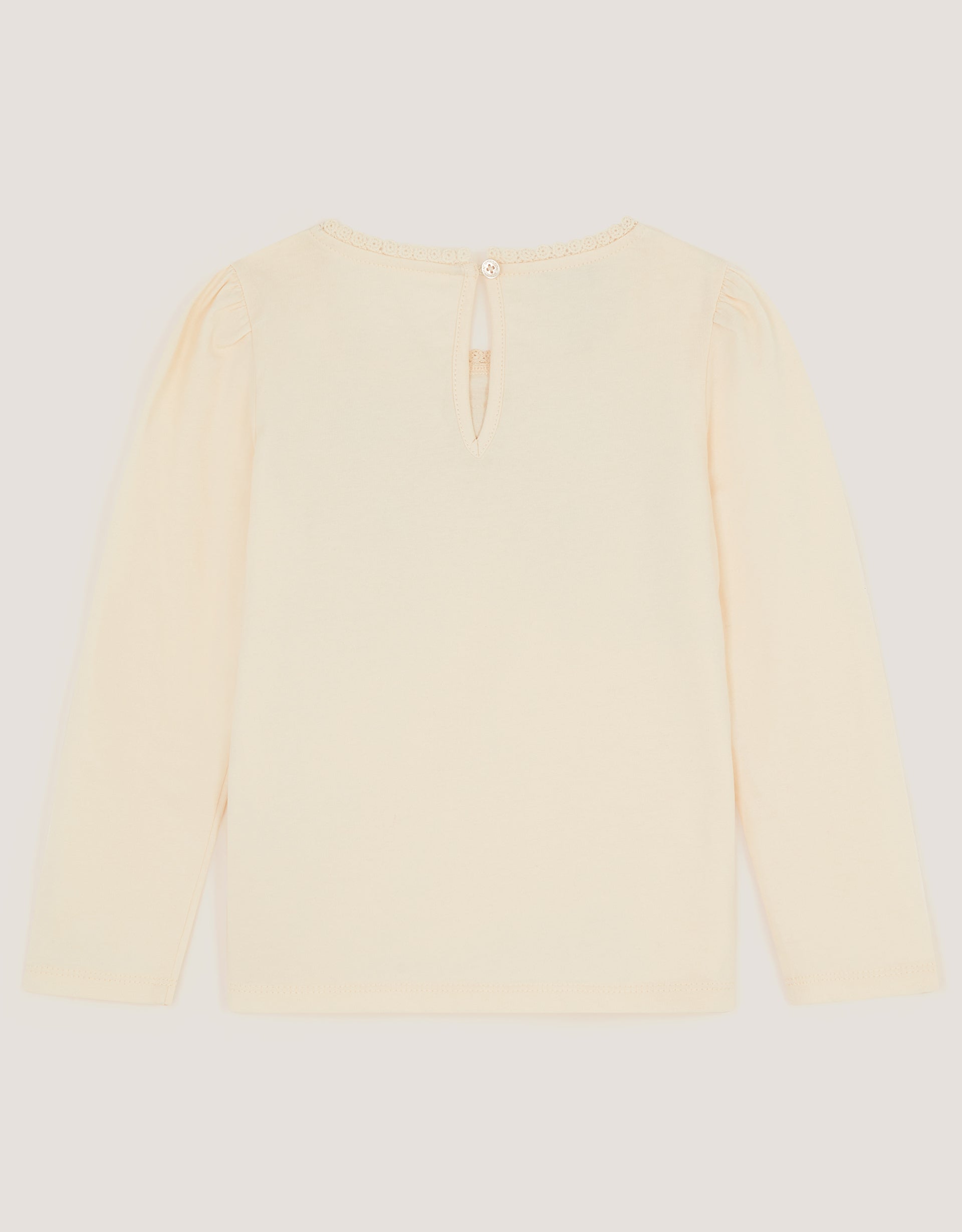 BLUZA - LS ORGANZA BOW TSHIRT