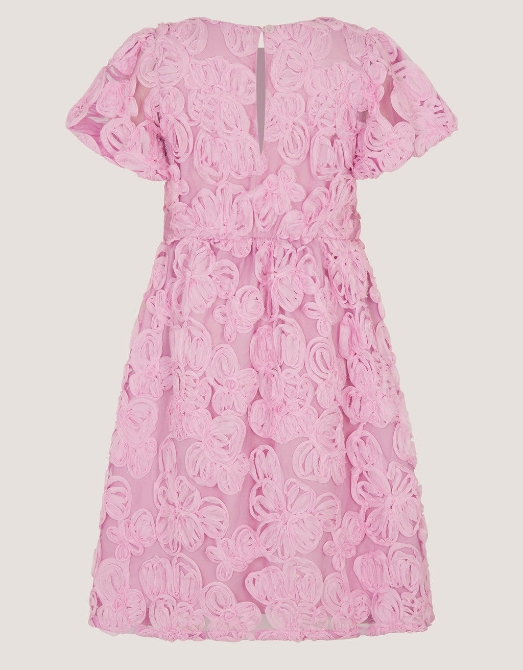 HALJINA - LILAC 3D TEXTURED DRESS