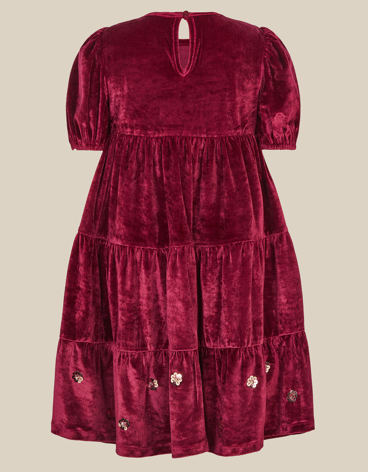 HALJINA - BERY MACIE EMB VELOR DRES