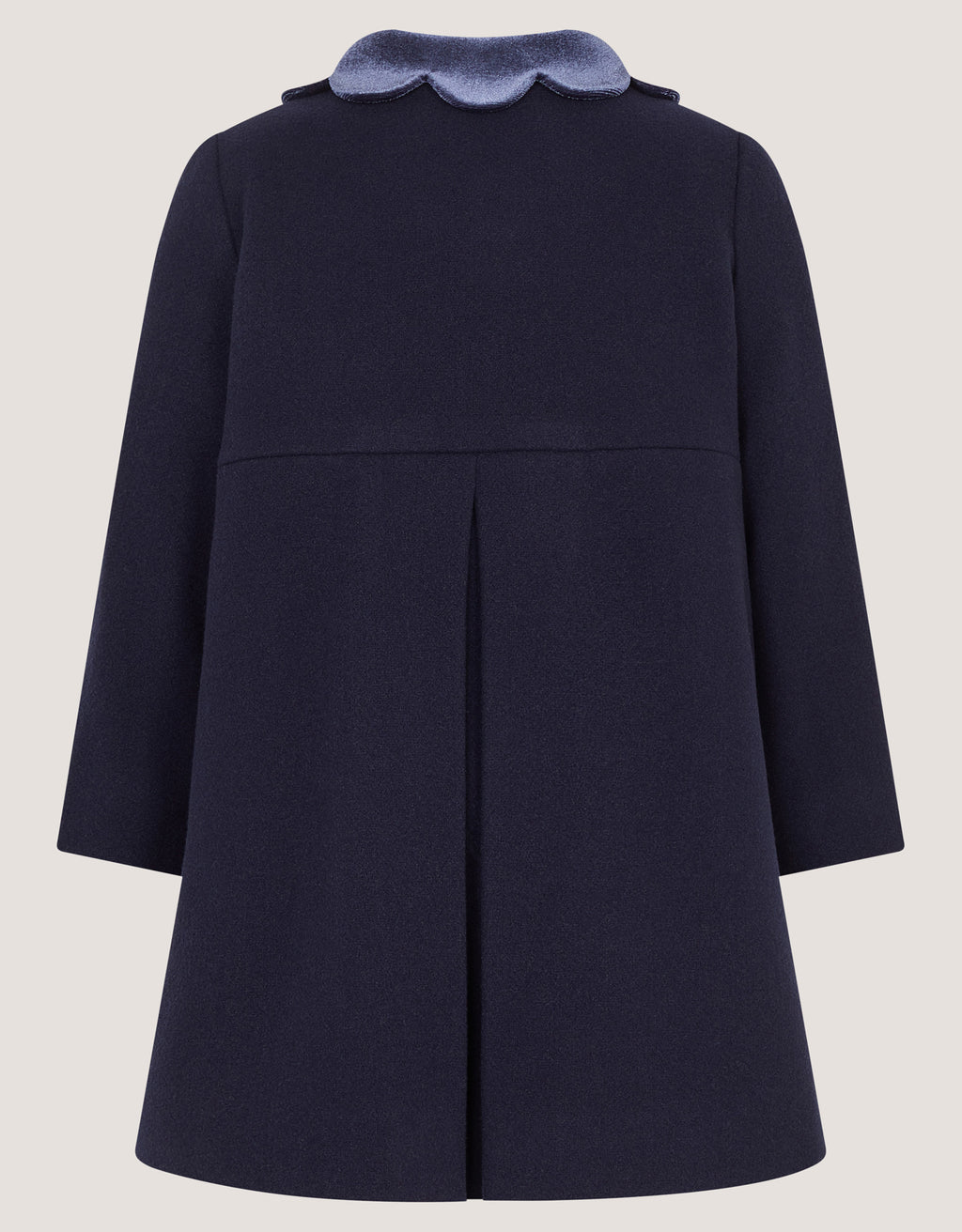 KAPUT - BABY SMART SCALLOPED COAT