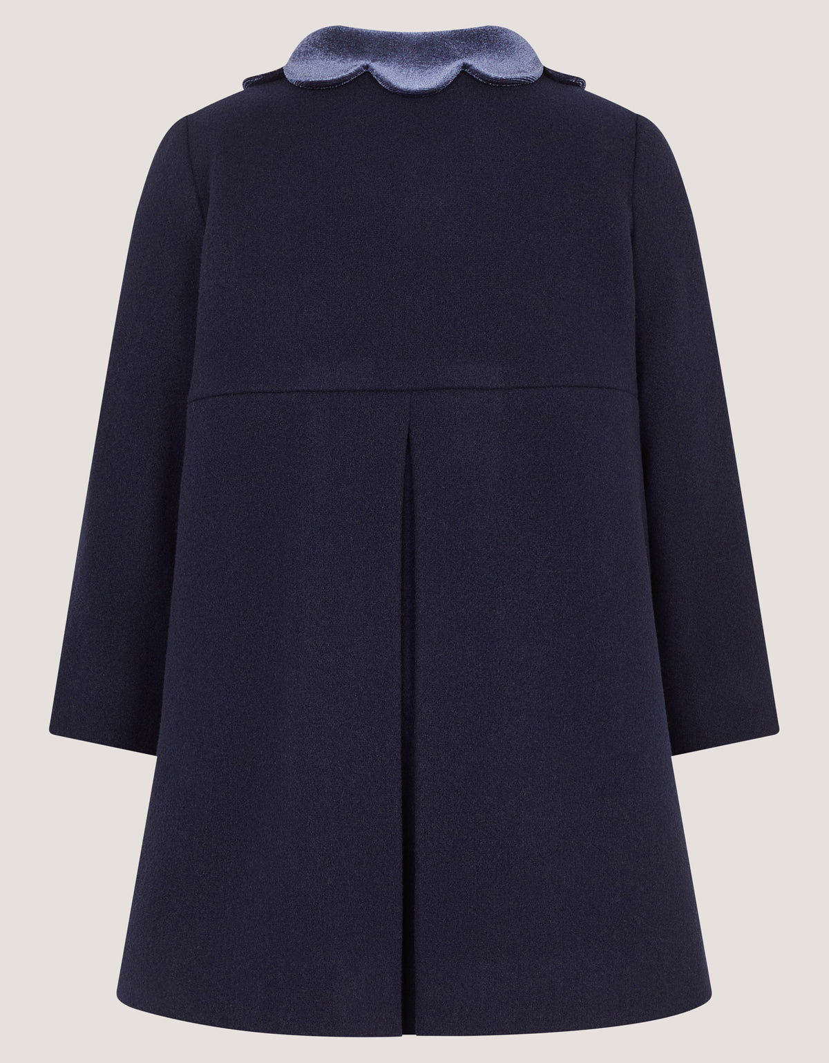 KAPUT - BABY SMART SCALLOPED COAT