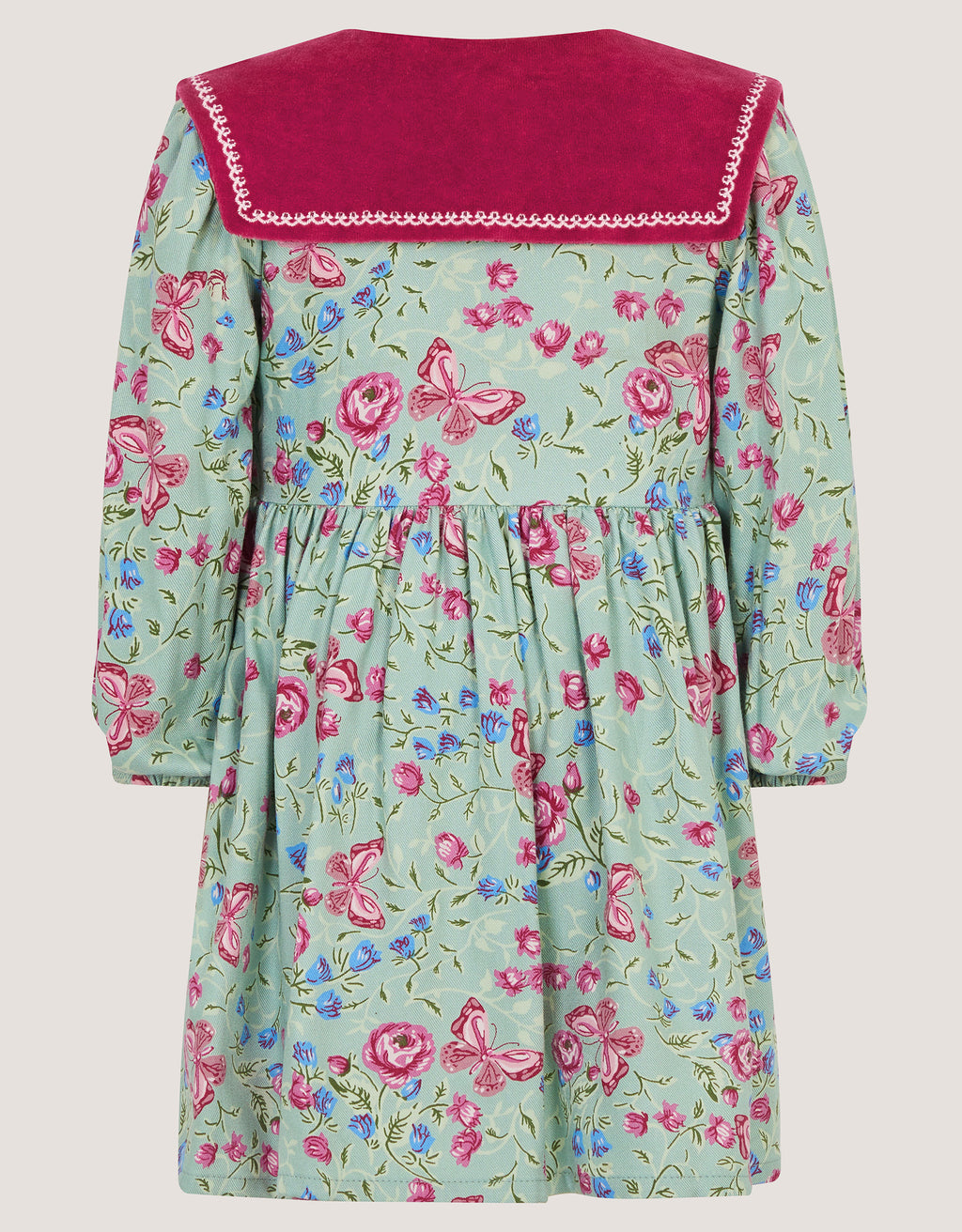 HALJINA - BABY DITSY COLLAR DRESS