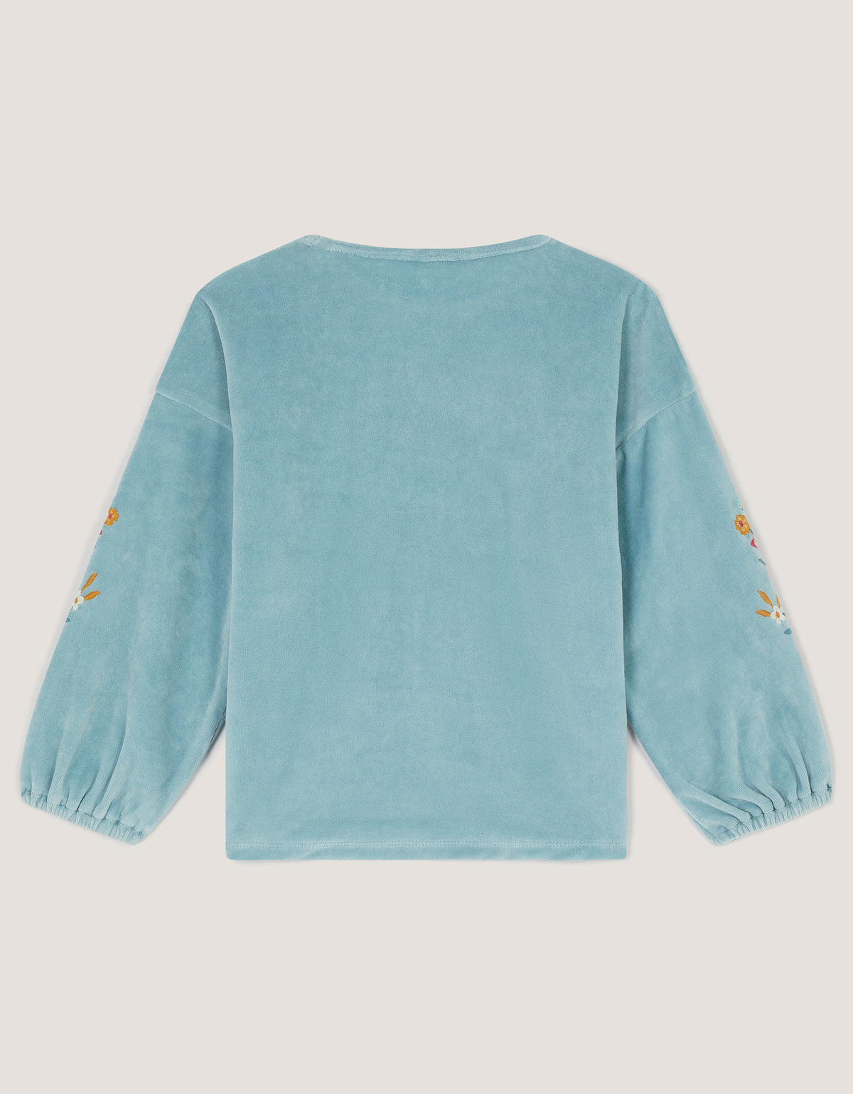 DUKS - SAGE VELOUR EMB SWEAT