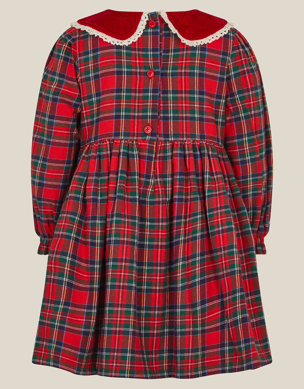 HALJINA - XMAS TRTN CHCK ROBIN DRES