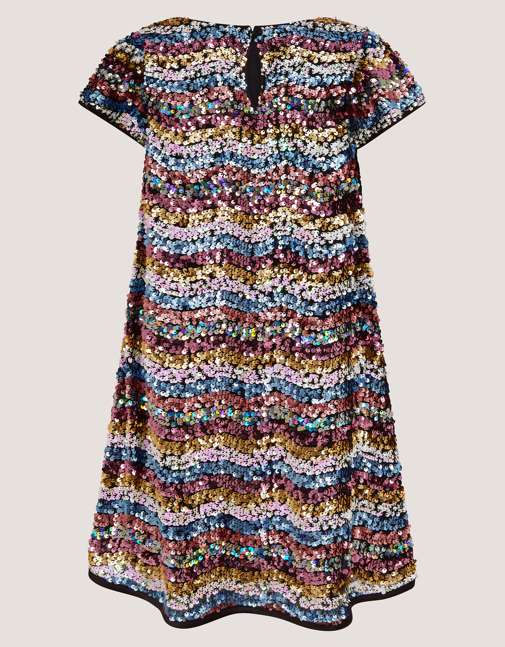 HALJINA - WAVEY SEQUIN SWING DRESS