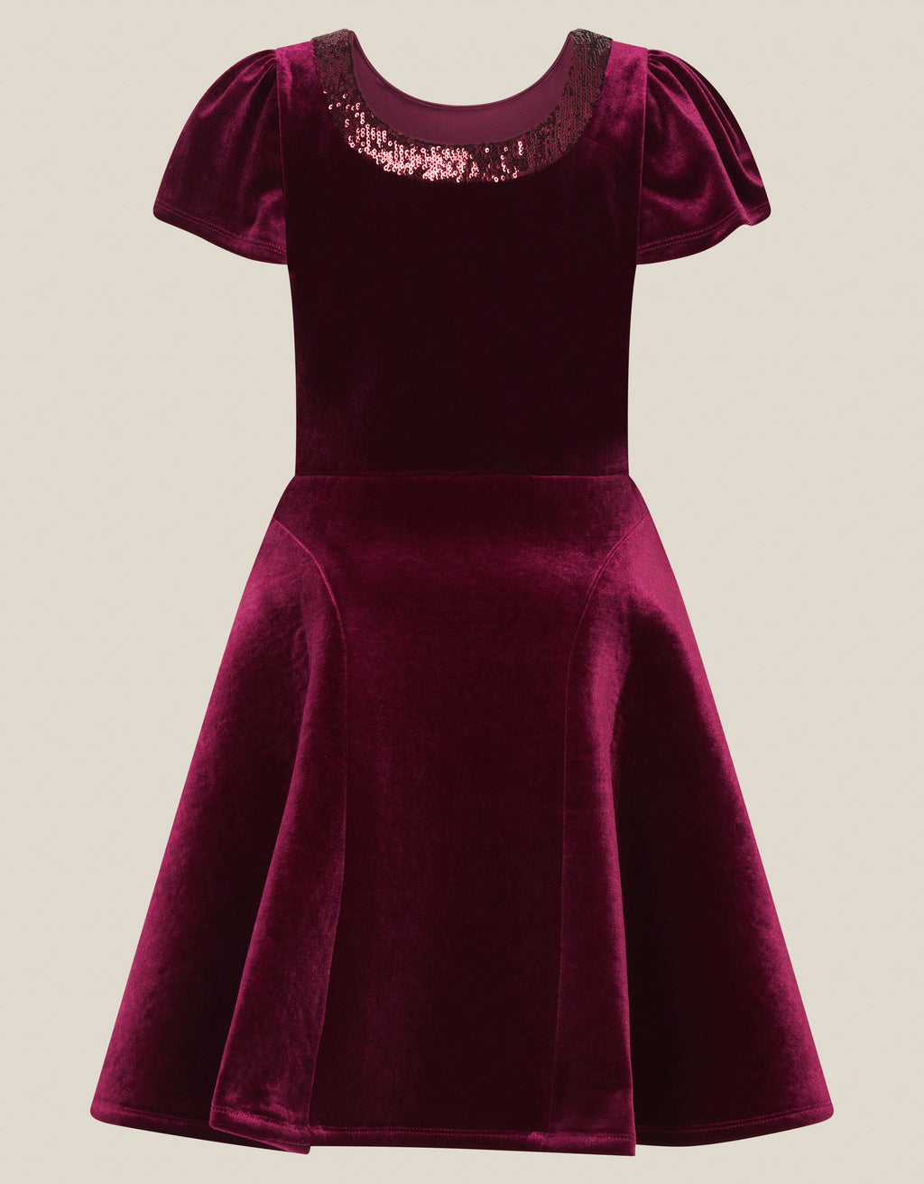 HALJINA - GENEVIEVE VELVT BOW DRESS