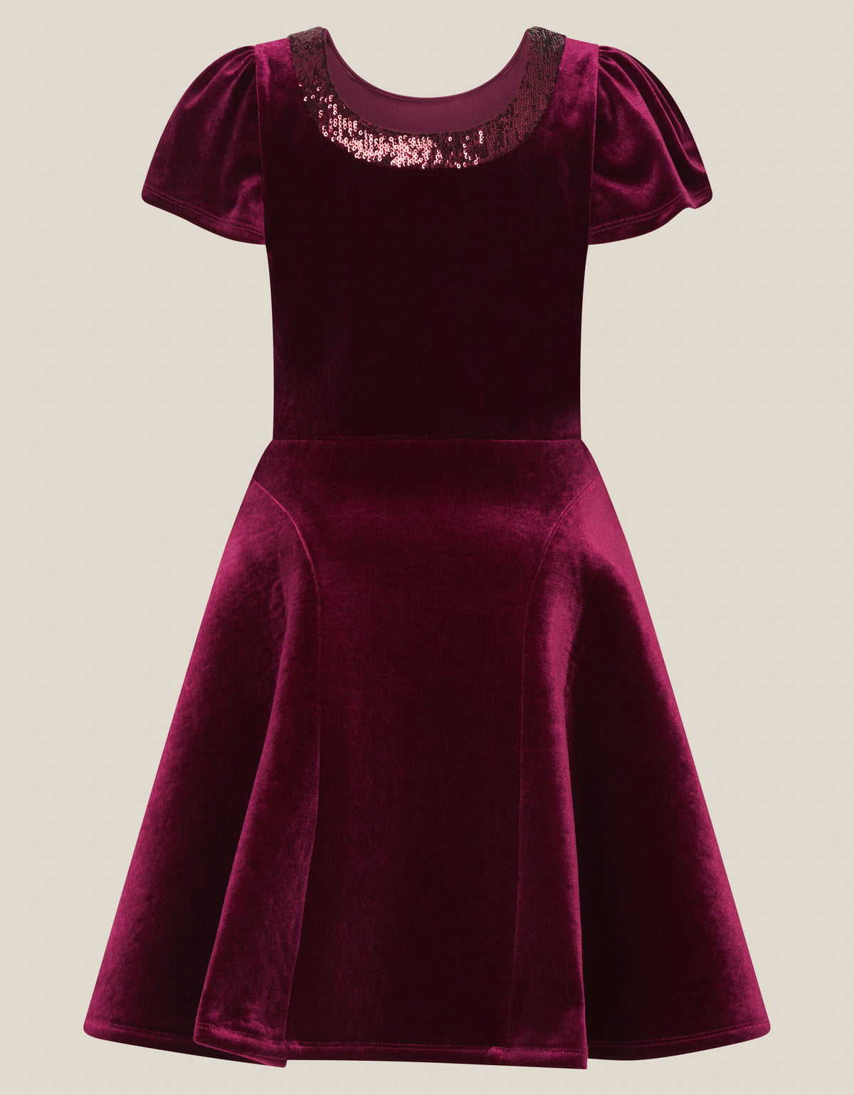 HALJINA - GENEVIEVE VELVT BOW DRESS