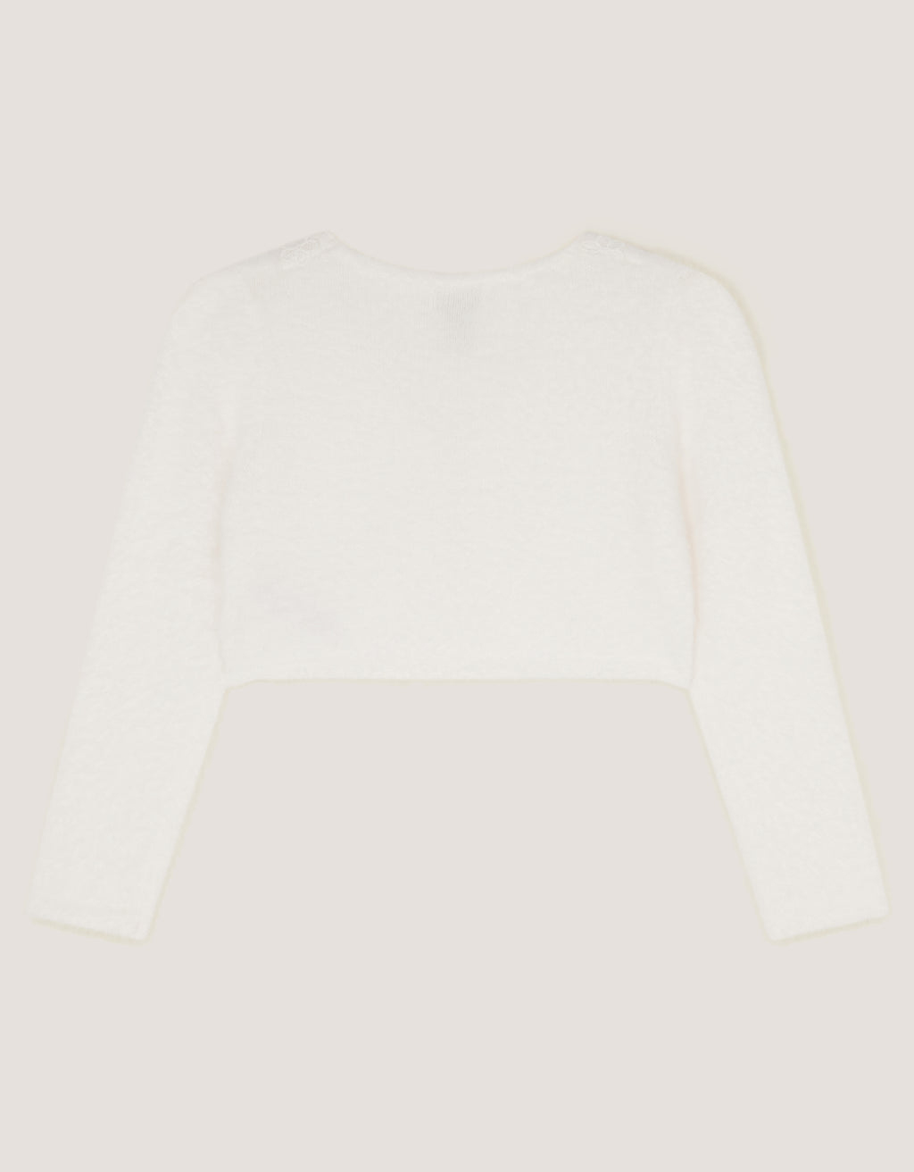 BOLERO - PHOEBE PEARL TRIM CARDI