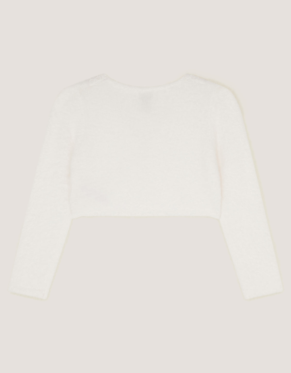 BOLERO - PHOEBE PEARL TRIM CARDI