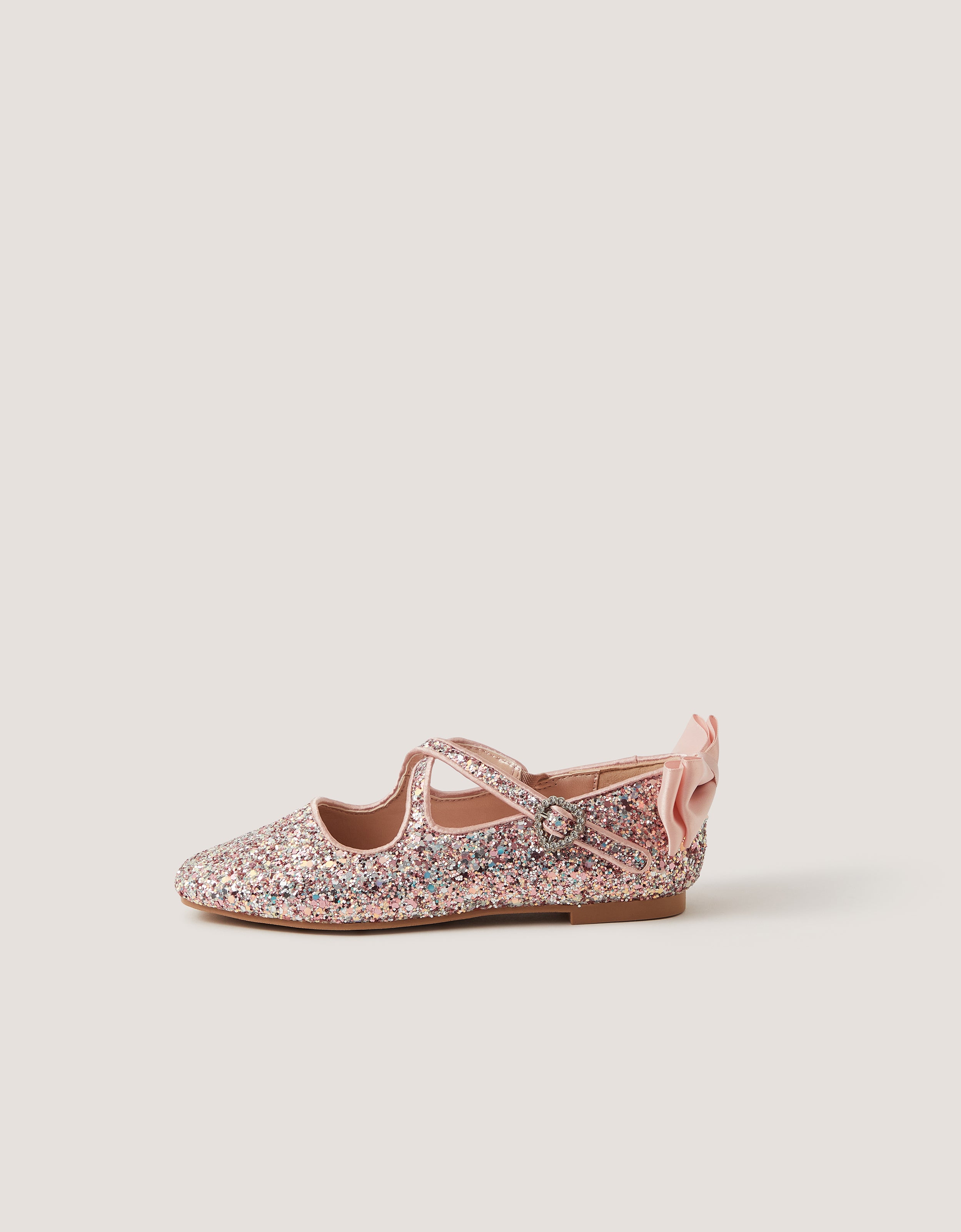 BALETANKE - PINK CRISCROS GLITTER BAL
