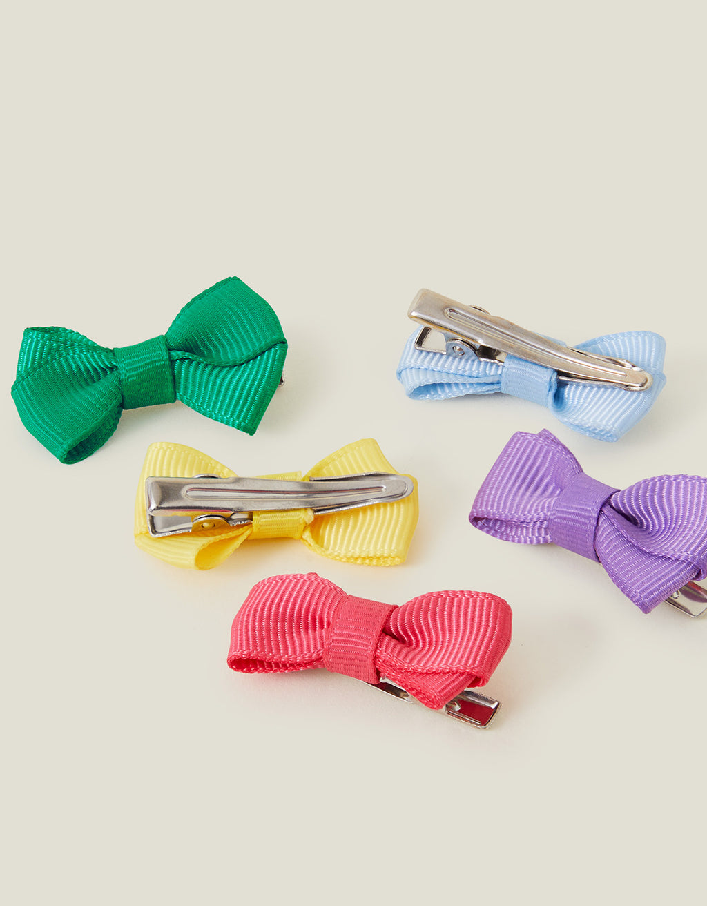 SET SNALA - 5 X MINI BOW CLIPS