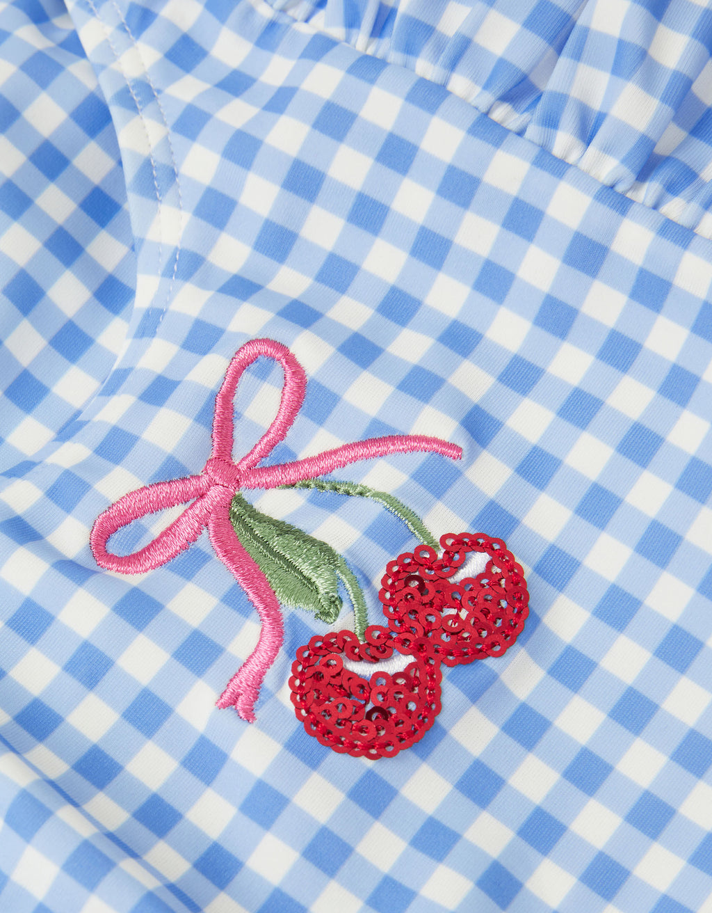 KUPACI KOSTIM  - GINGHAM CHERRY SWIMSUIT