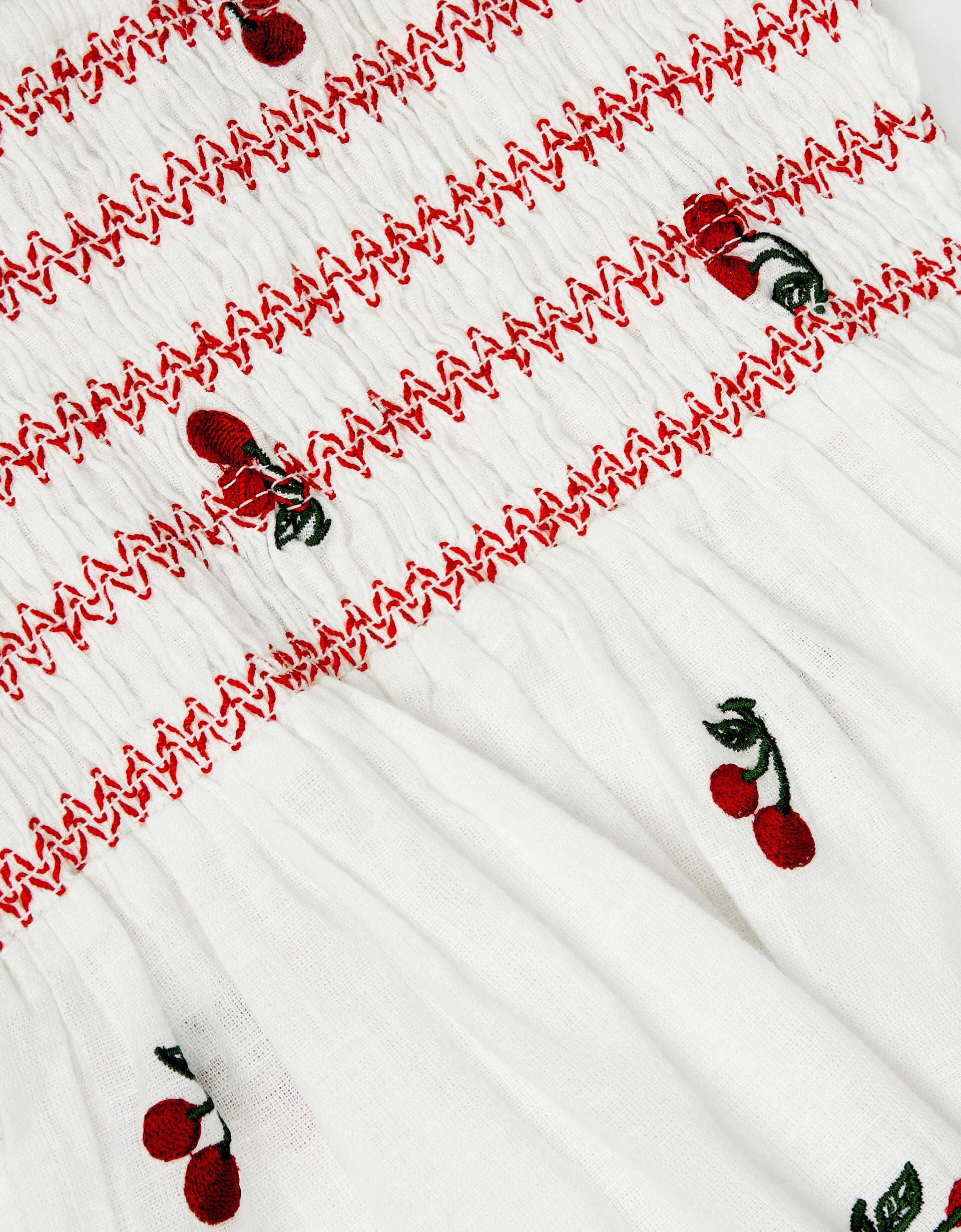 HALJINA - CHERRY EMBROIDERED DRESS